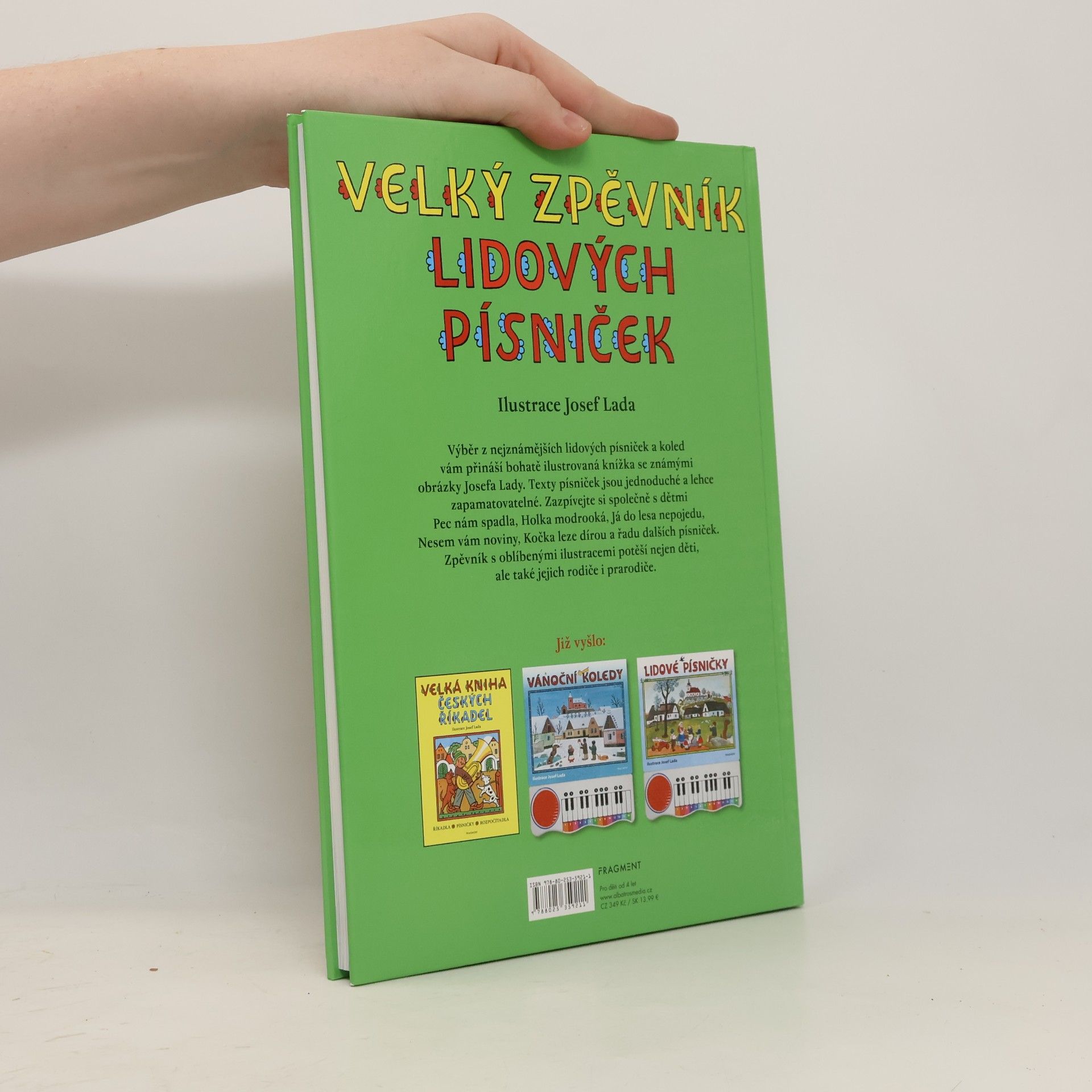 Josef Lada Velký zpěvník lidových písniček
