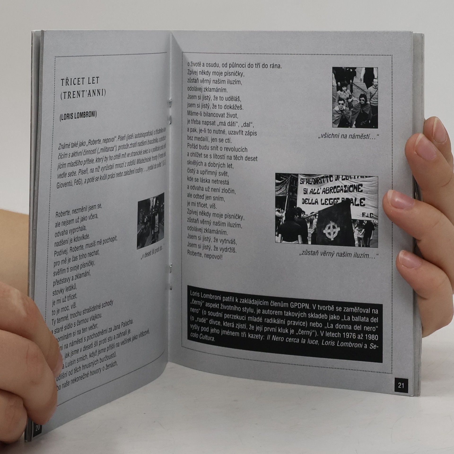 Various authors Písně pro Jana a Prahu: za Evropu! - od italské radikální pravice...