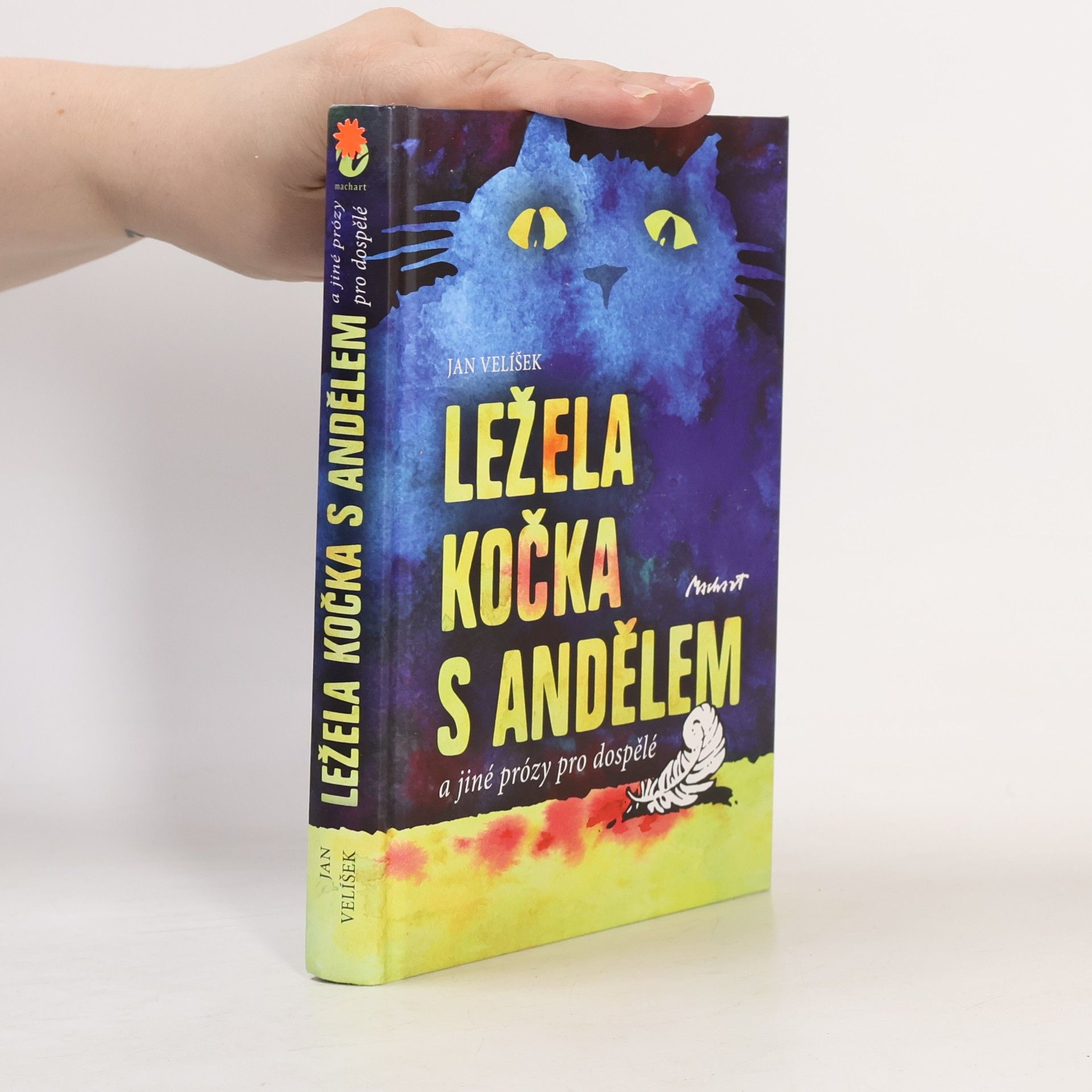 Jan Velíšek Ležela kočka s andělem a jiné prózy pro dospělé