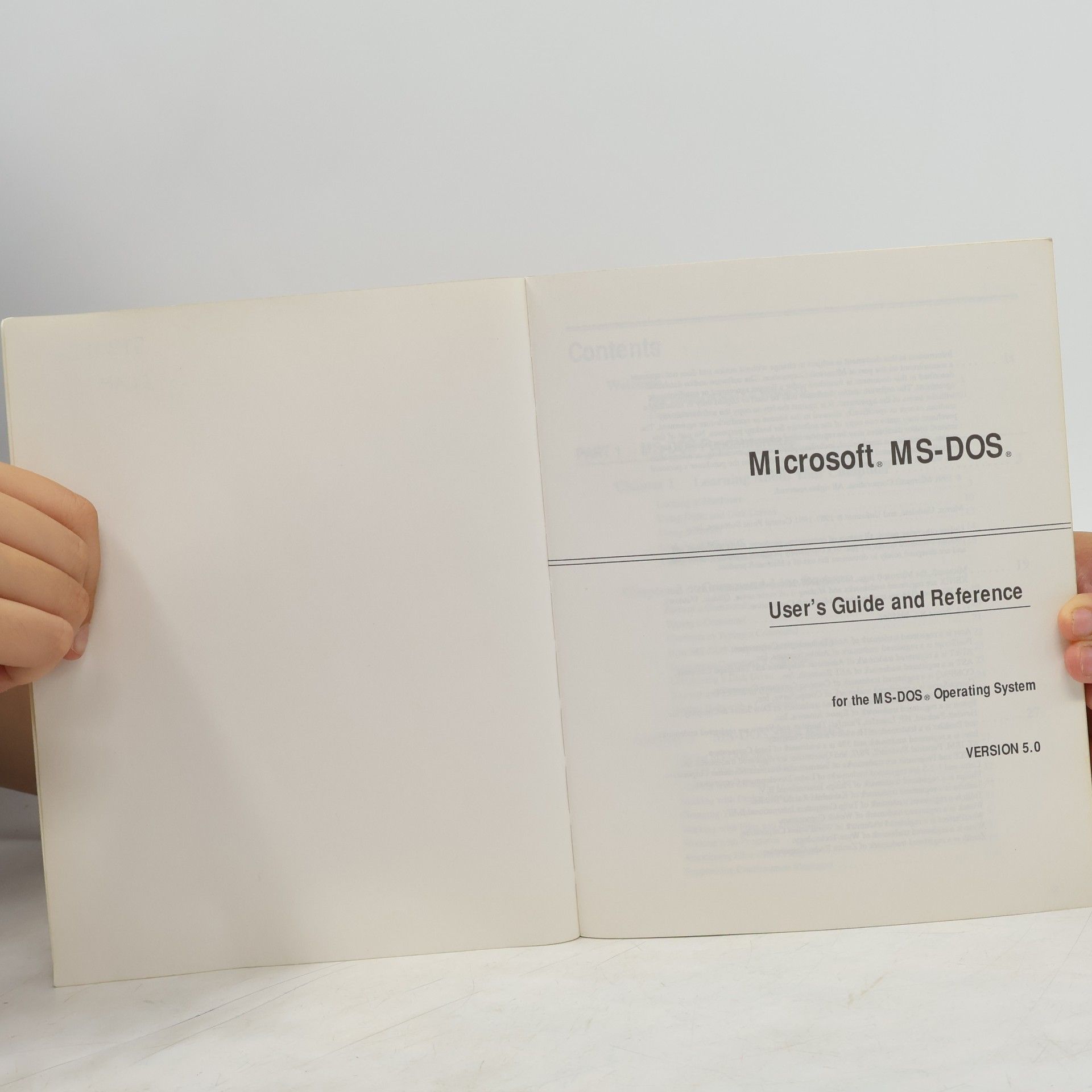 Collectif d'auteurs DTK COMPUTER 5.0. Microsoft MS-DOS User´s Guide and Reference