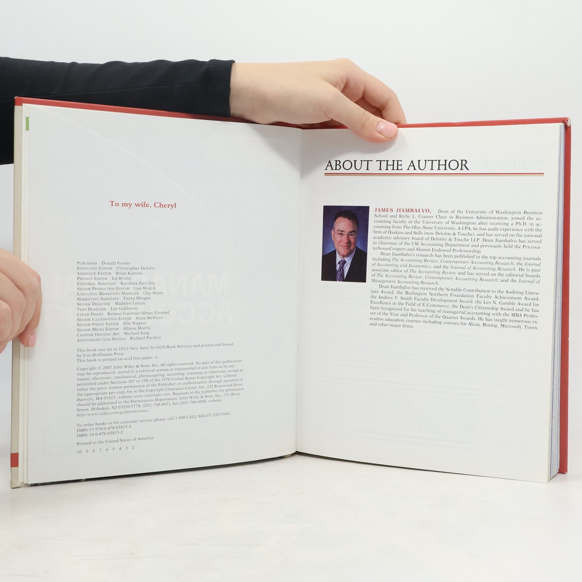 James Jiambalvo Managerial Accounting - Third Edition