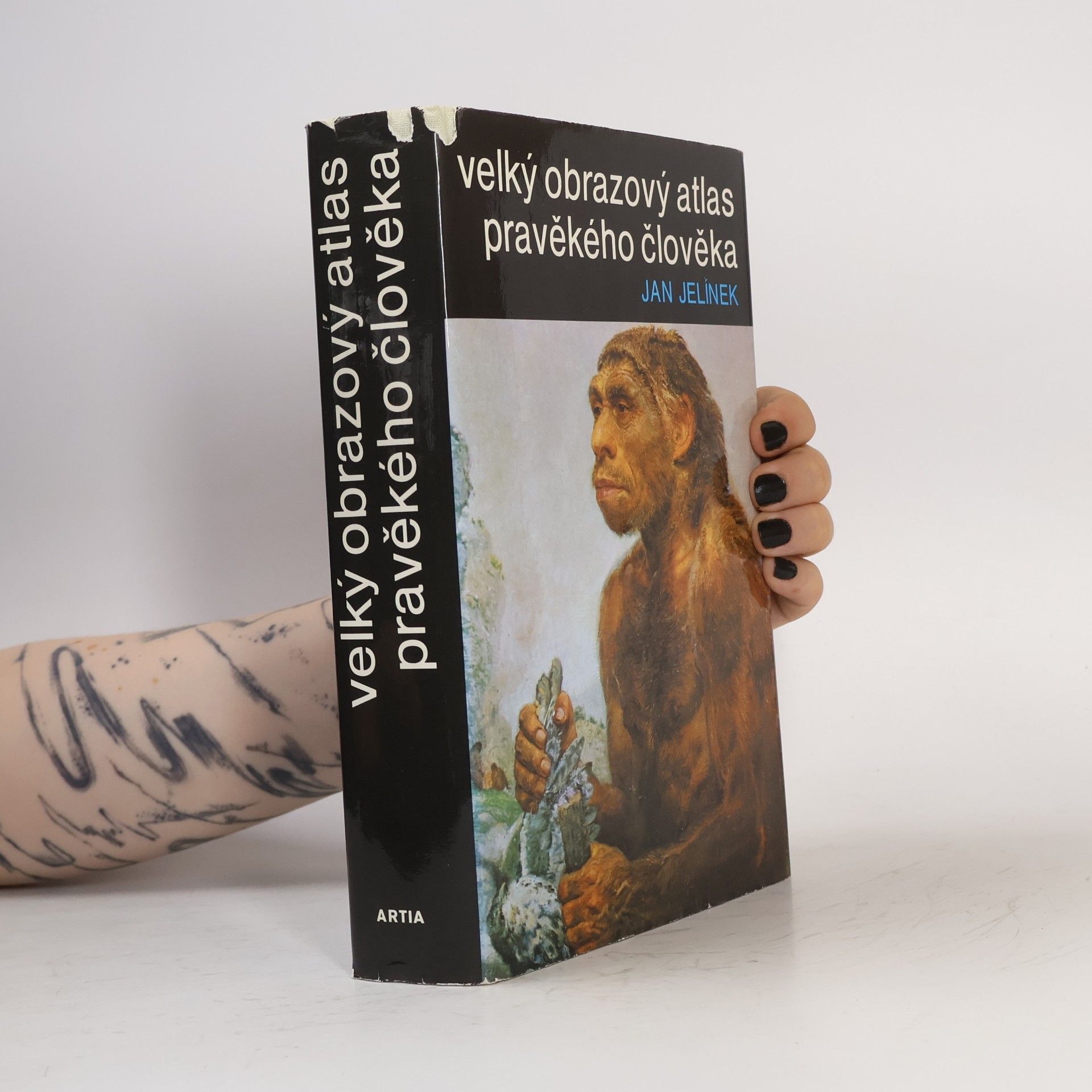 Jan Jelínek Velký obrazový atlas pravěkého člověka
