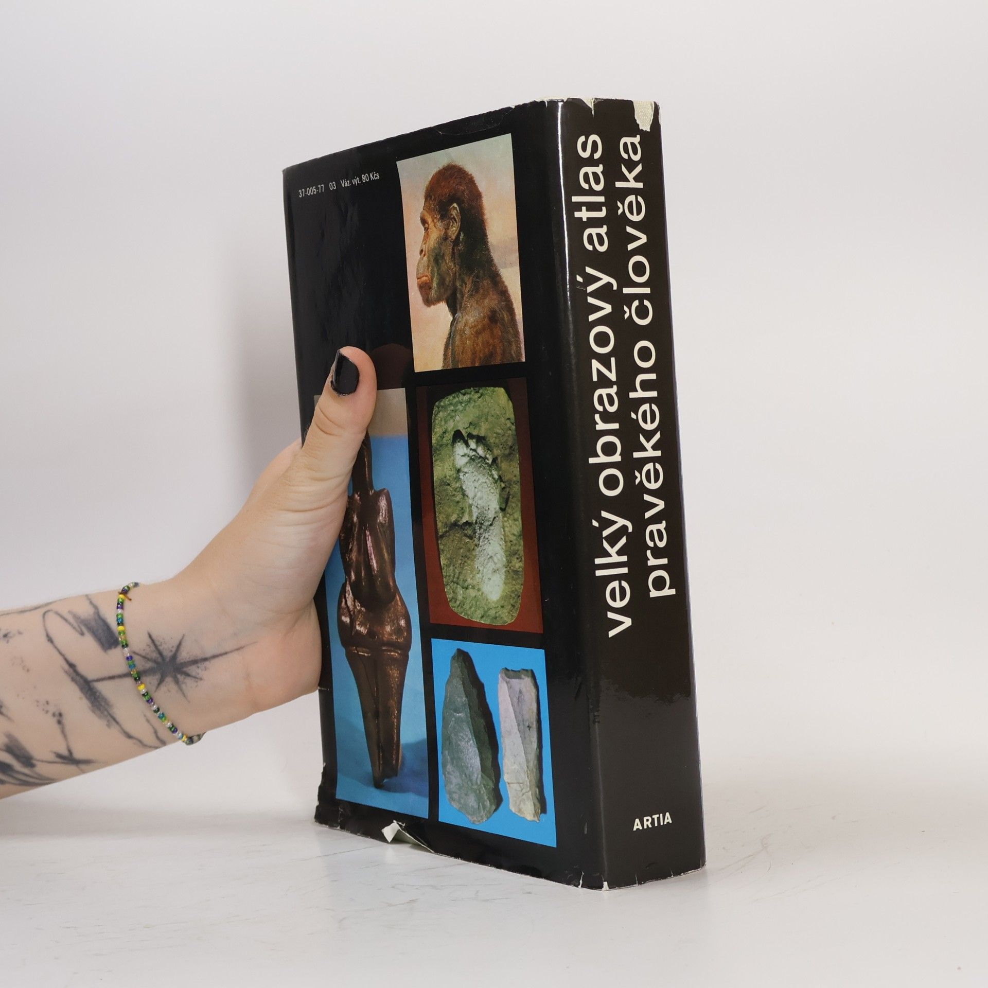 Jan Jelínek Velký obrazový atlas pravěkého člověka