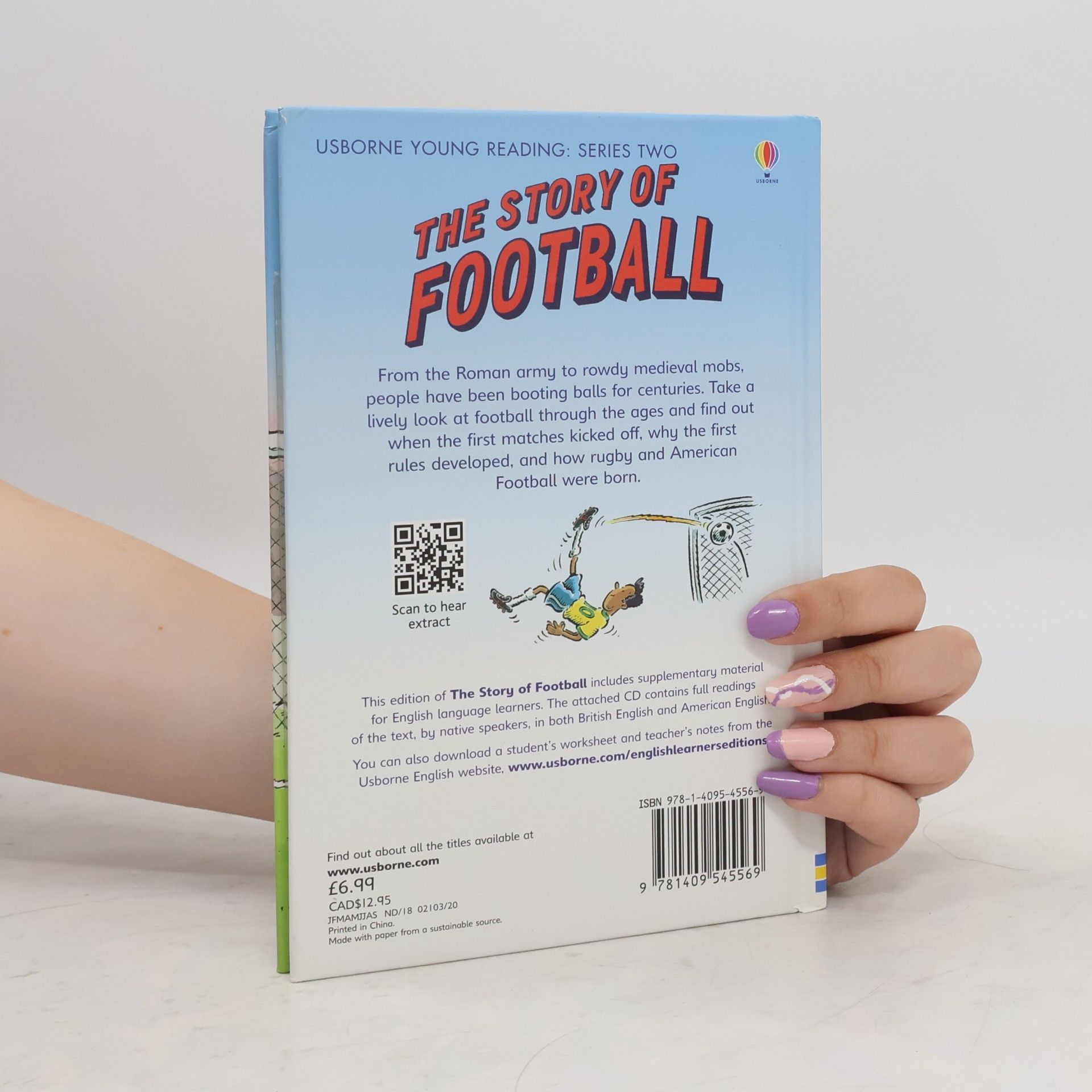 Rob Lloyd Jones Usborne Young Reading: The Story of Football