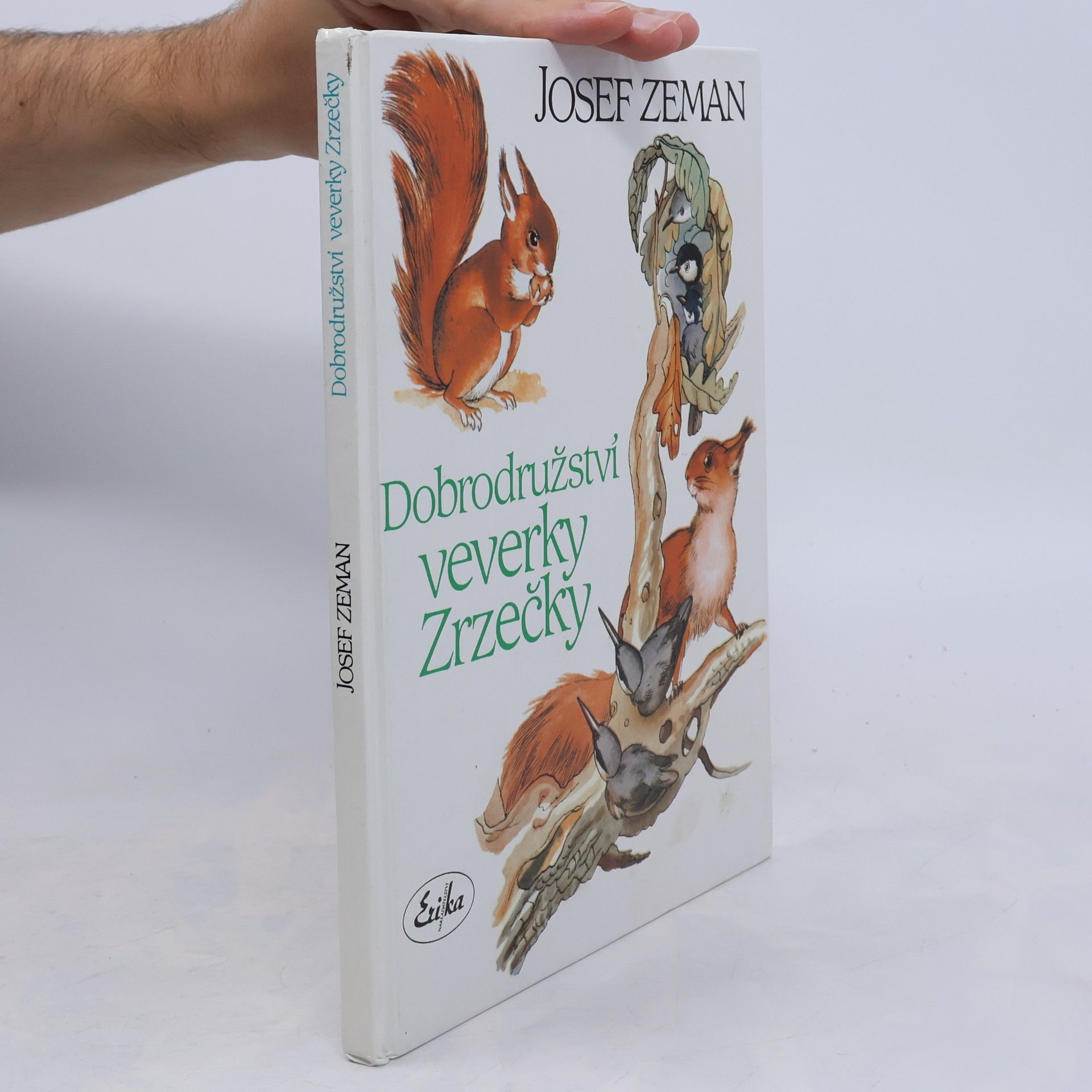 Josef Zeman Dobrodružství veverky Zrzečky