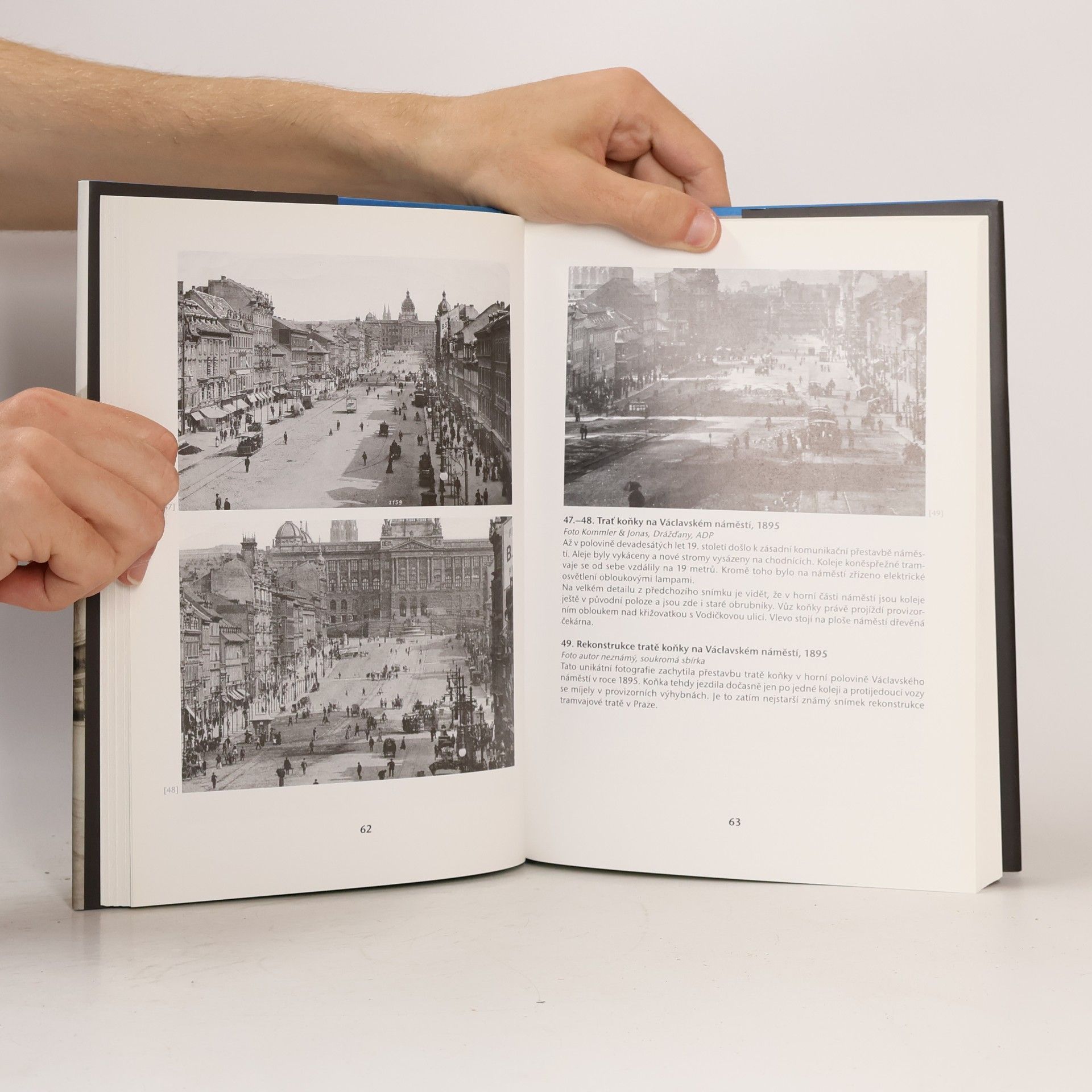 Pavel Fojtík Tramvaje a tramvajové tratě, 1. díl - Historické centrum a Holešovice