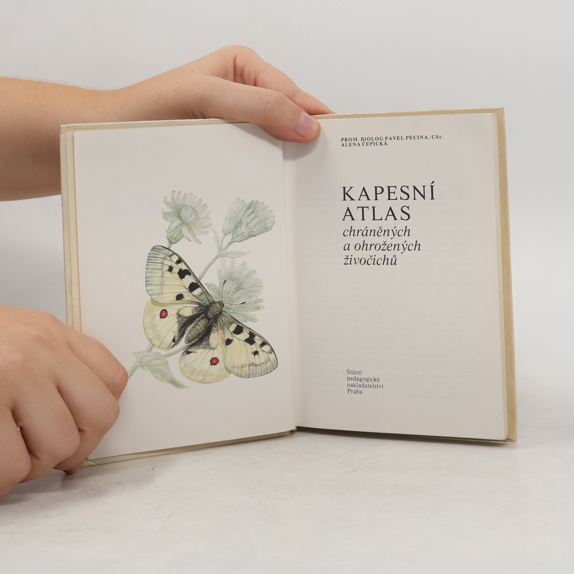 Pavel Pecina Kapesní atlas chráněných a ohrožených živočichů