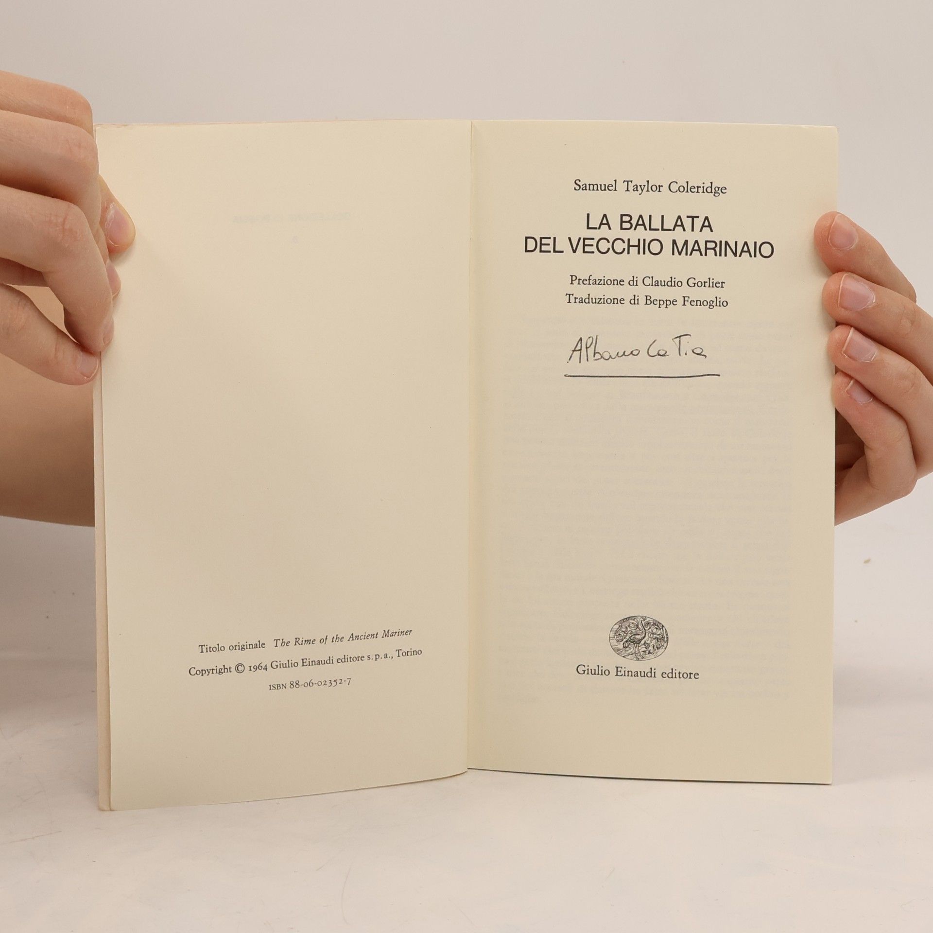 Samuel Taylor Coleridge Collezione di poesia - 5: La ballata del vecchio marinaio