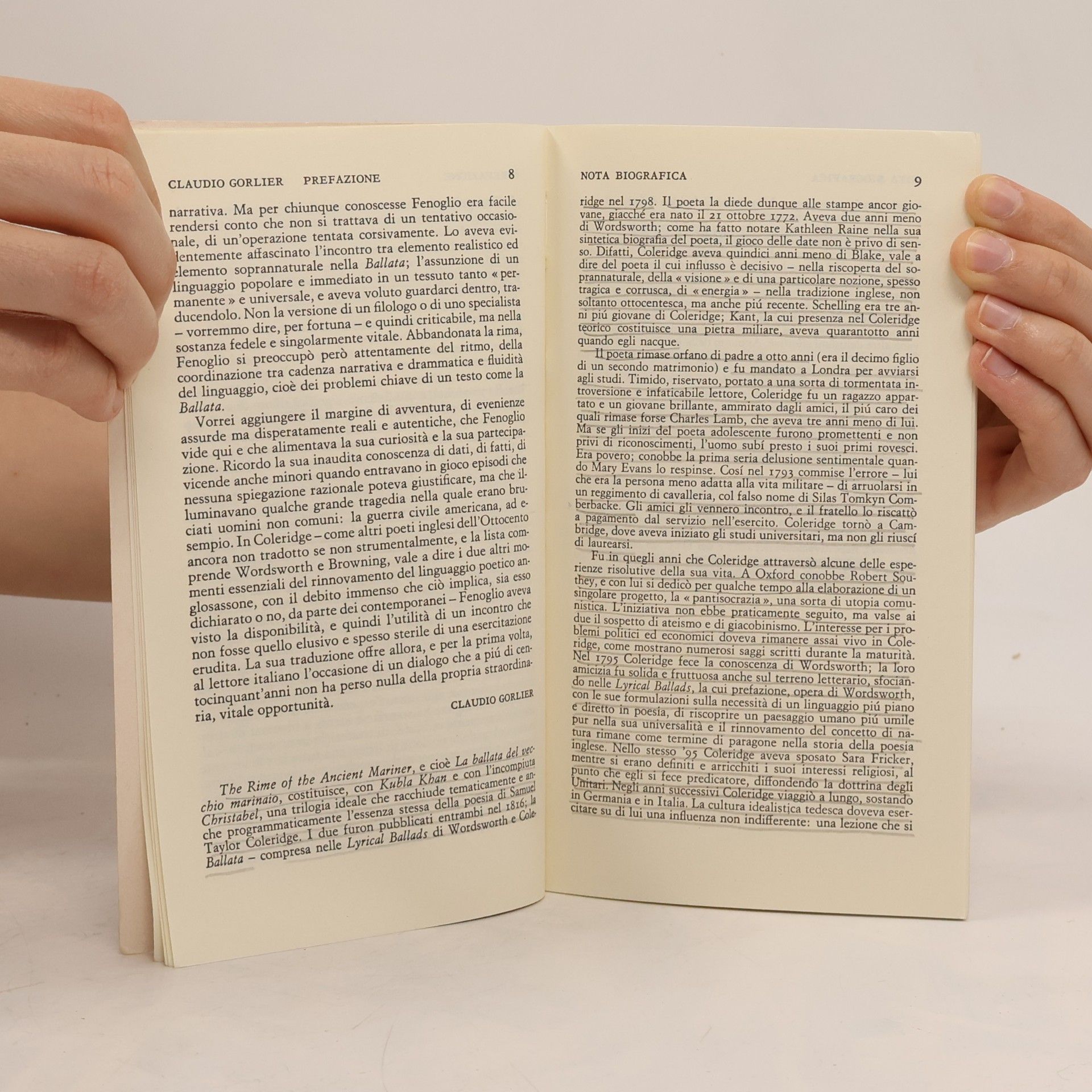 Samuel Taylor Coleridge Collezione di poesia - 5: La ballata del vecchio marinaio