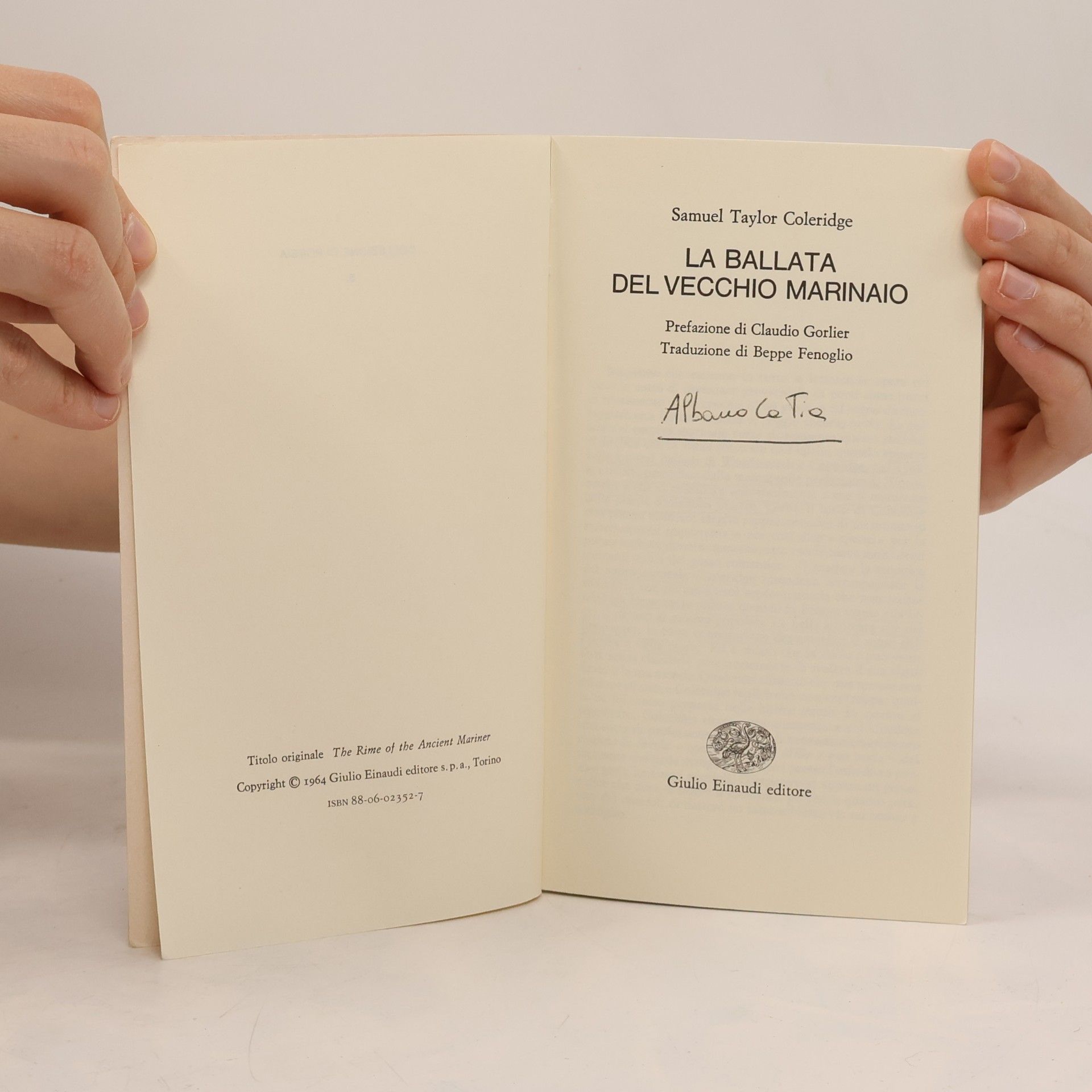 Samuel Taylor Coleridge Collezione di poesia - 5: La ballata del vecchio marinaio