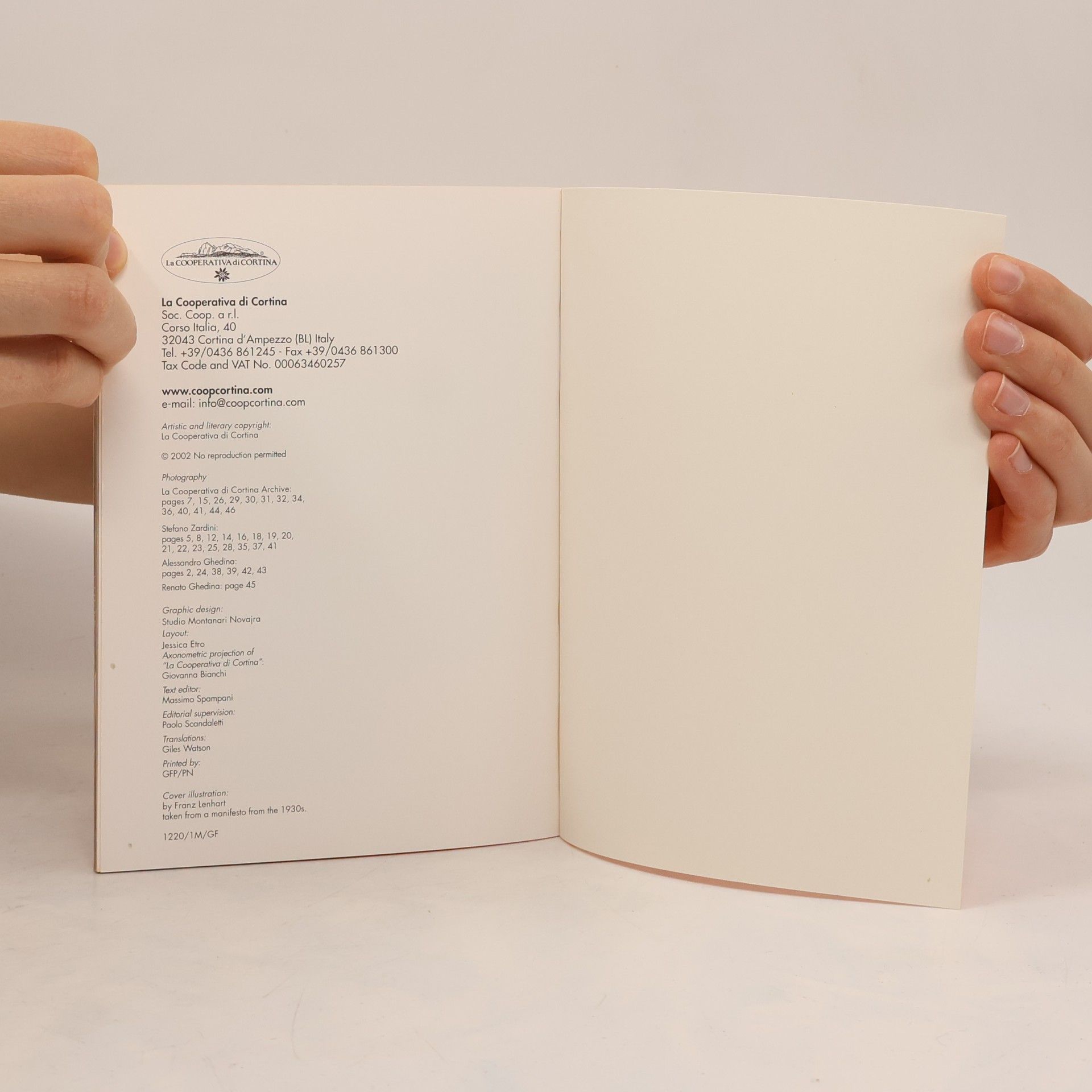 Autores varios La Cooperativa di Cortina