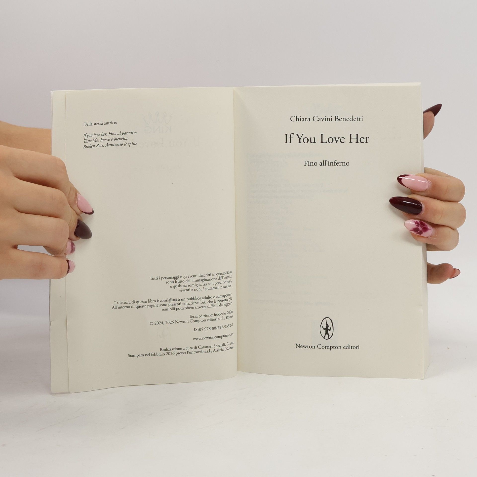 Chiara Cavini Benedetti King: If You Love Her. Fino all'inferno
