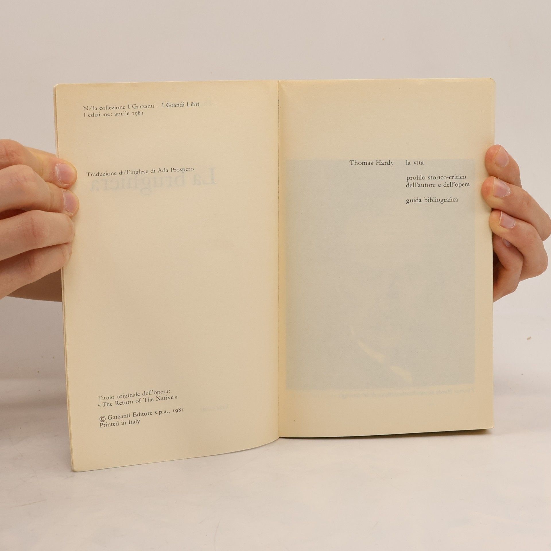 Thomas Hardy La brughiera