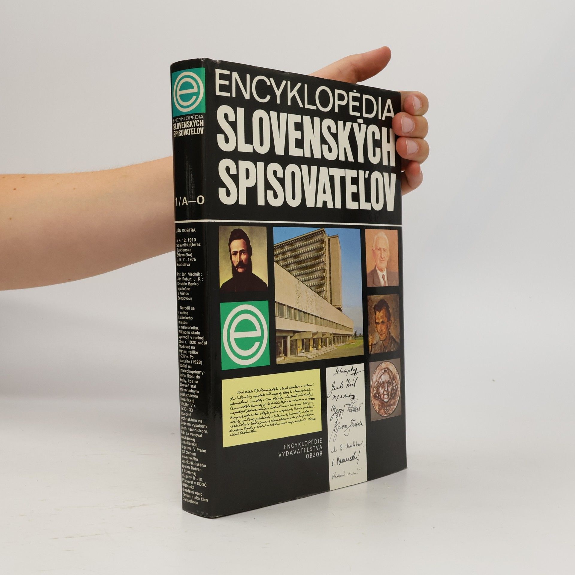 Kolektiv autorů Encyklopédia slovenských spisovateľov. 1. zväzok (A-O)