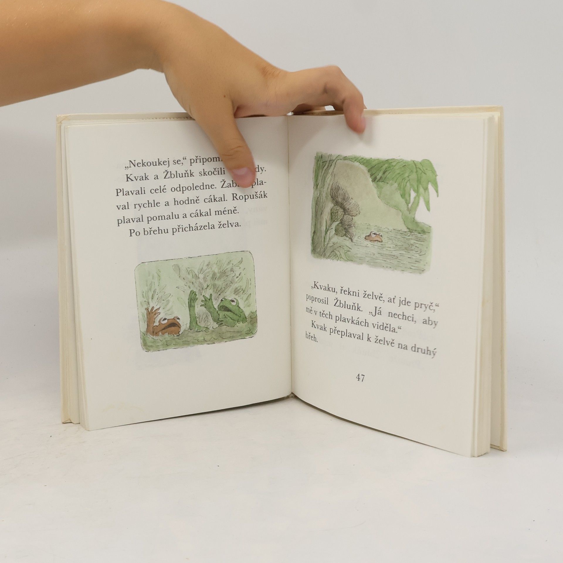 Arnold Lobel Kvak a Žbluňk jsou kamarádi