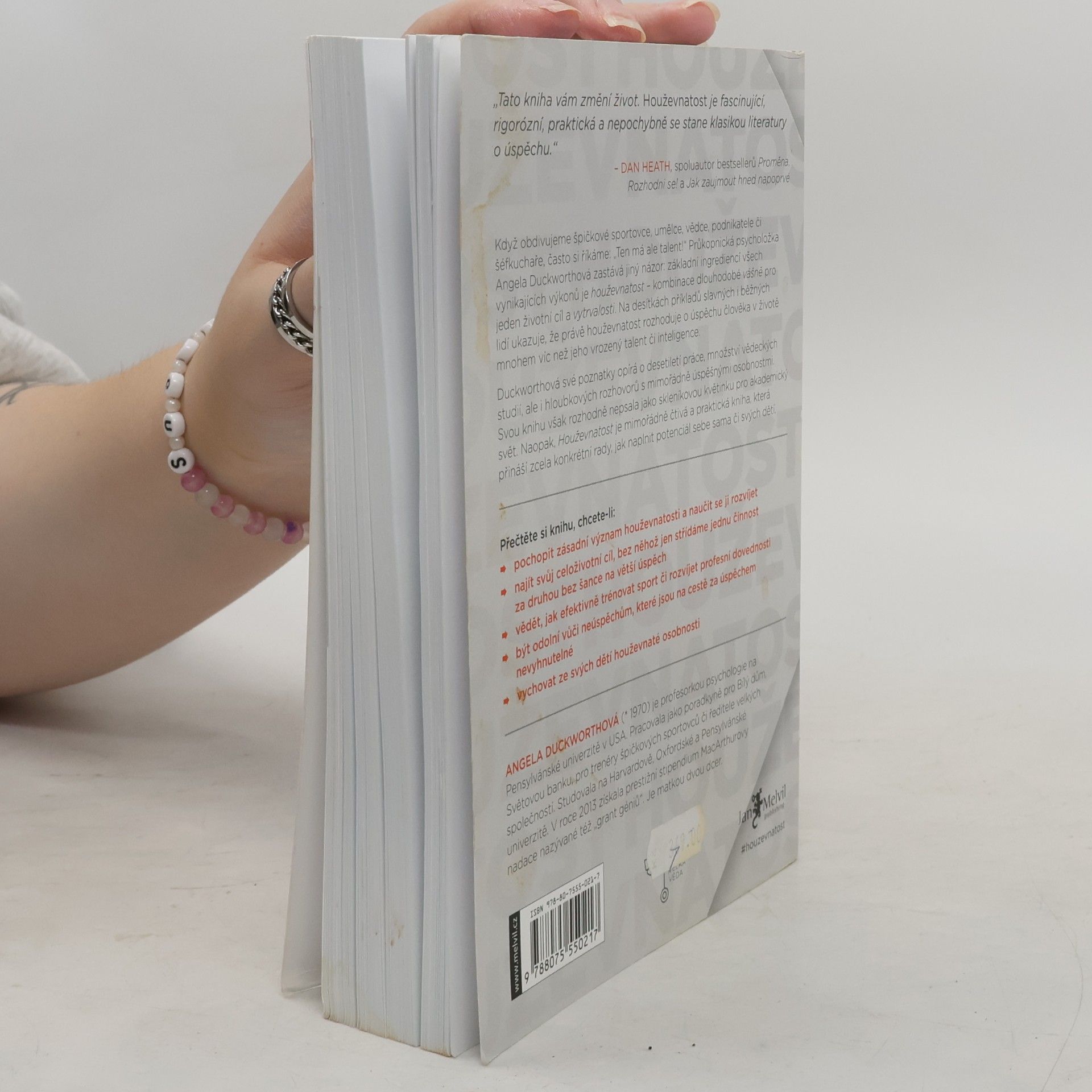 Angela Duckworth Houževnatost. Síla vytrvalosti a vášně