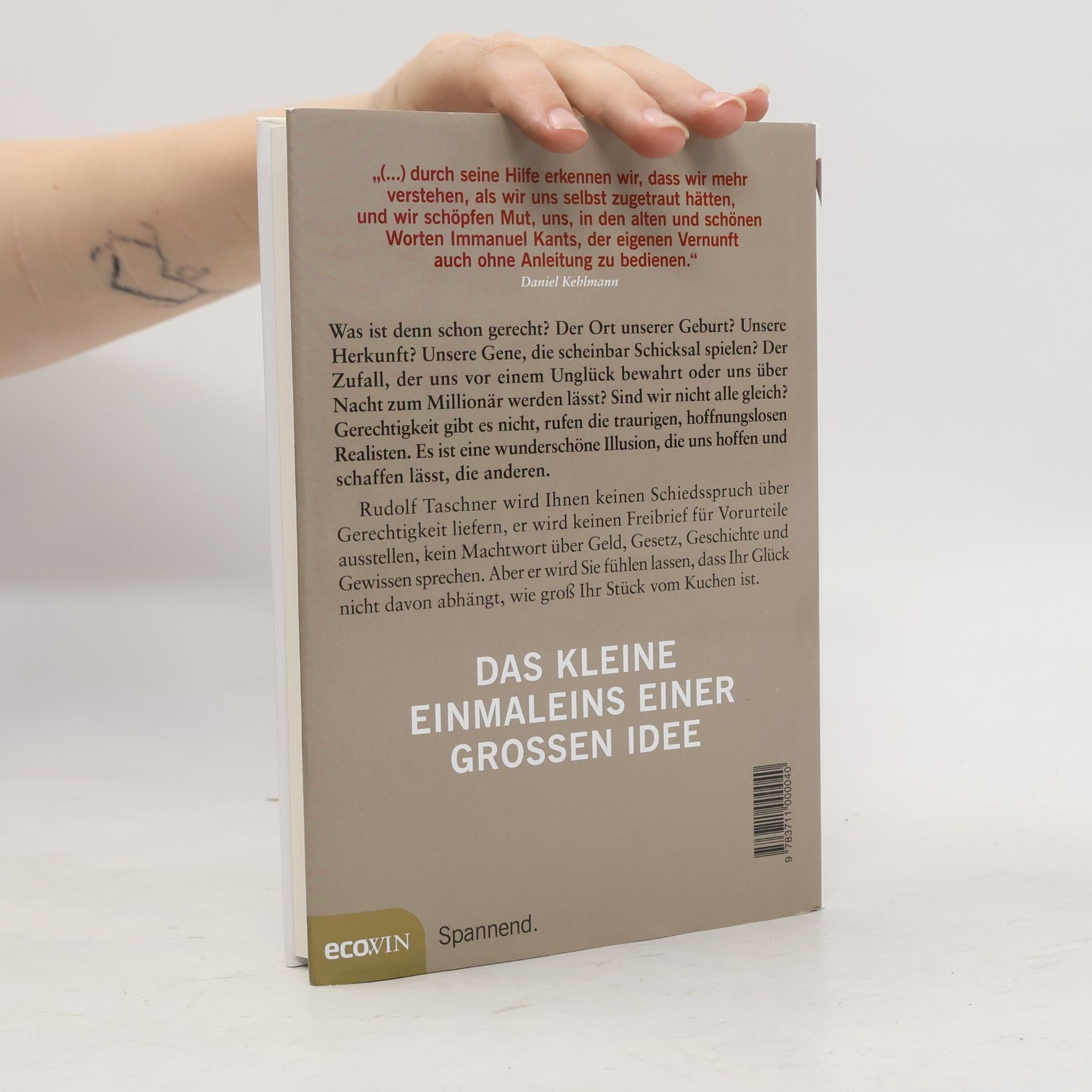 Rudolf Taschner Gerechtigkeit siegt - aber nur im Film