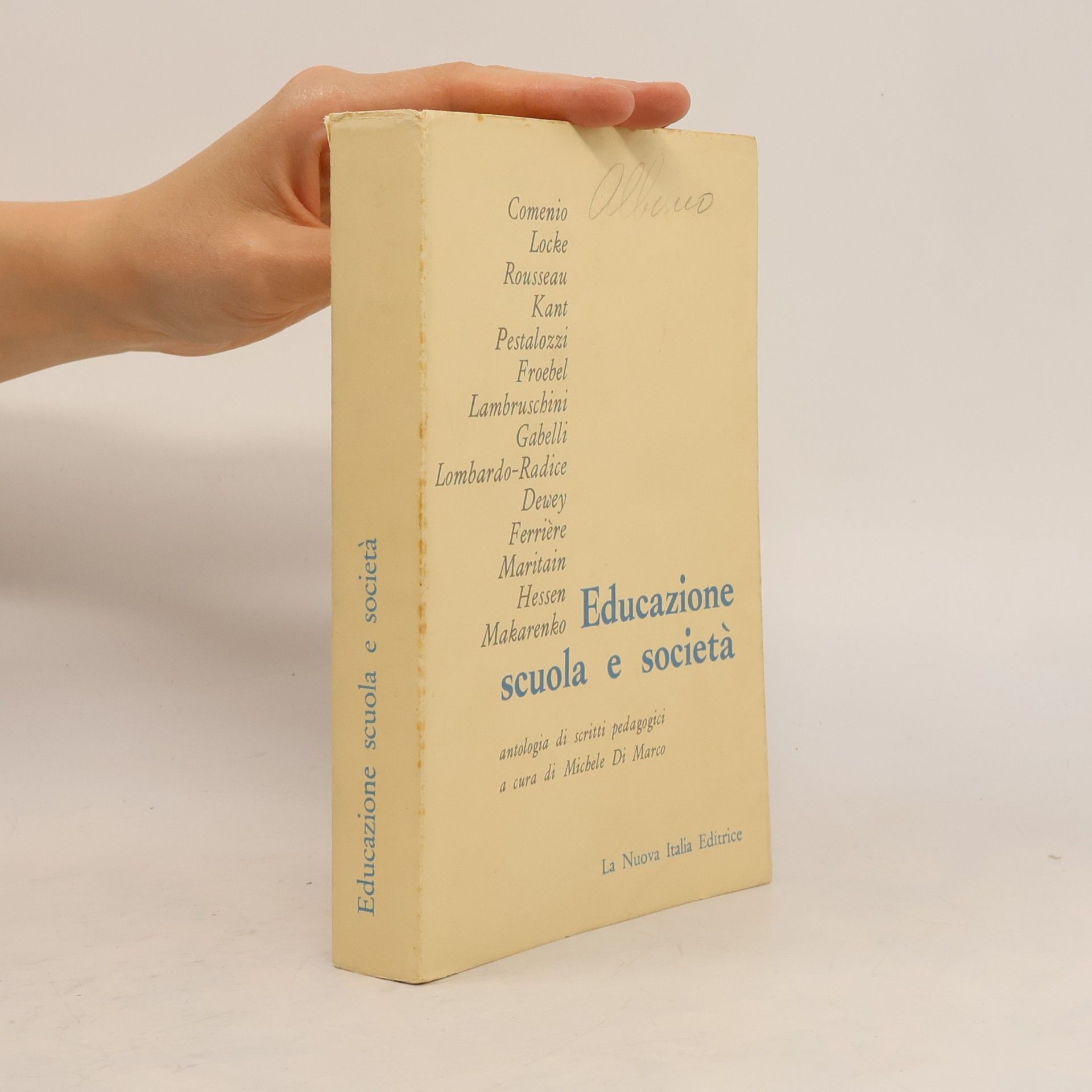 Michele di Marco Educazione scuola e societa