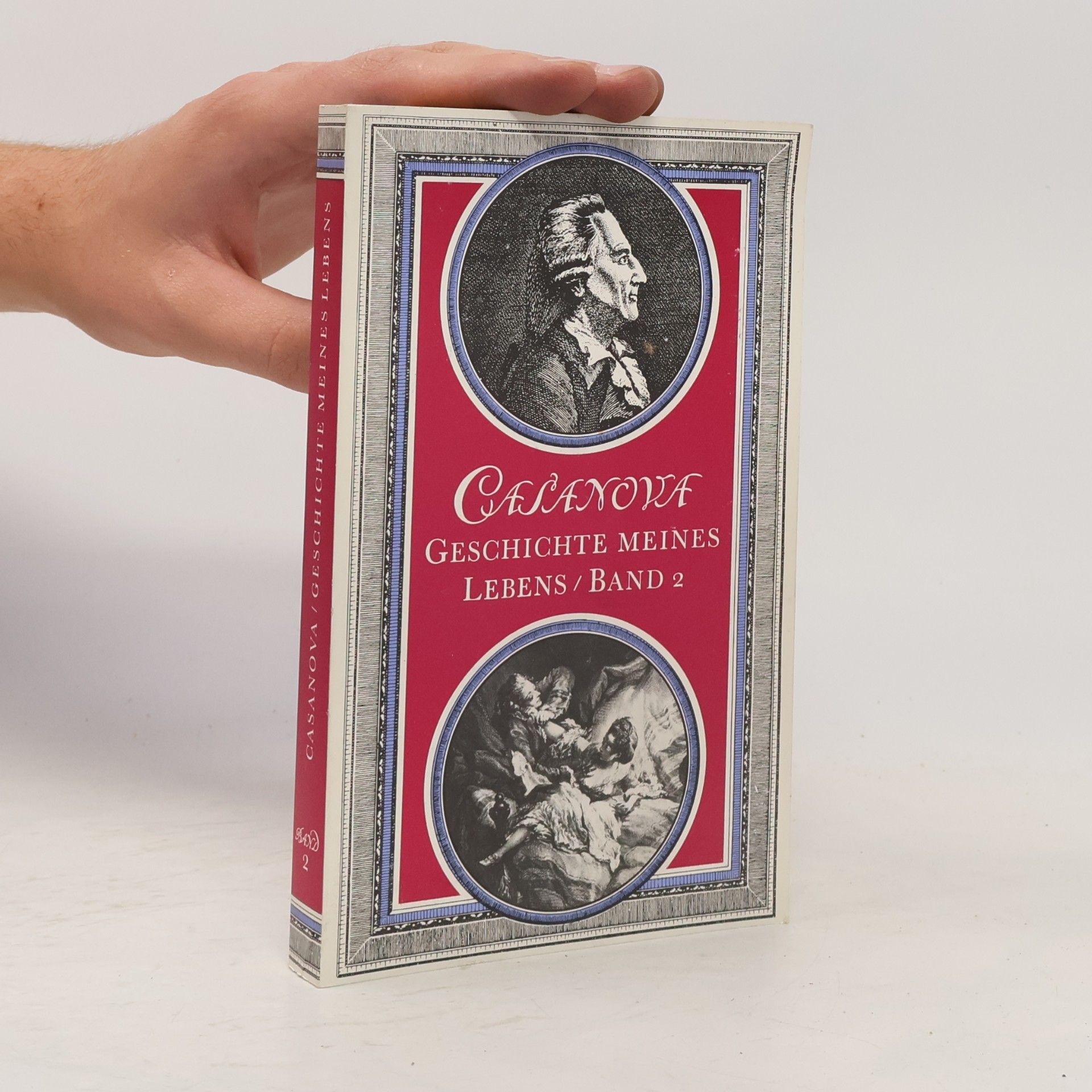Giacomo Girolamo Casanova Geschichte meines lebend. Band 2