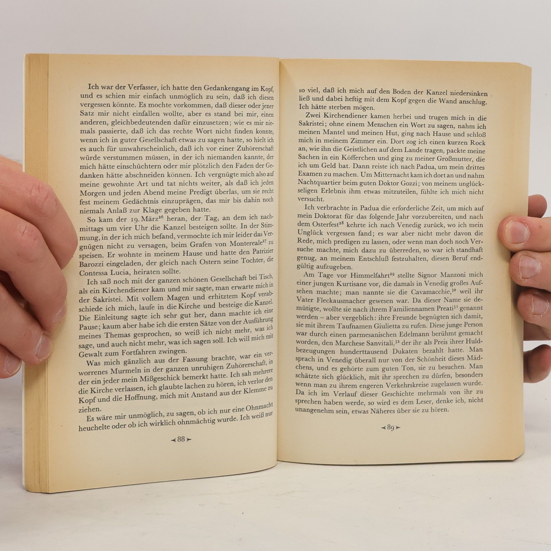 Giacomo Casanova Geschichte meines Lebens 1