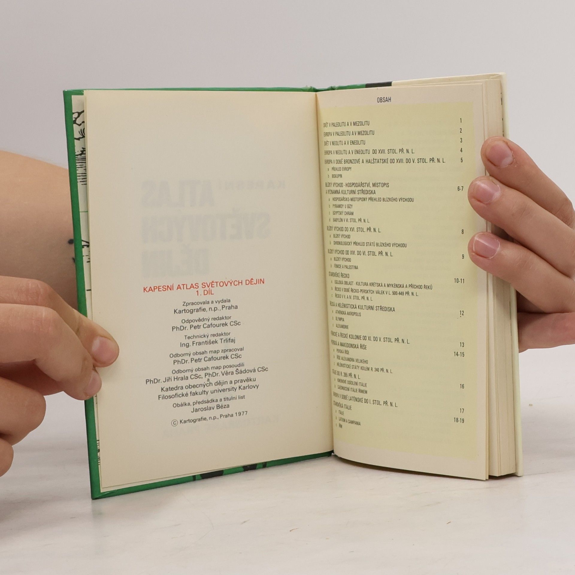 Various authors Kapesní atlas světových dějin 1