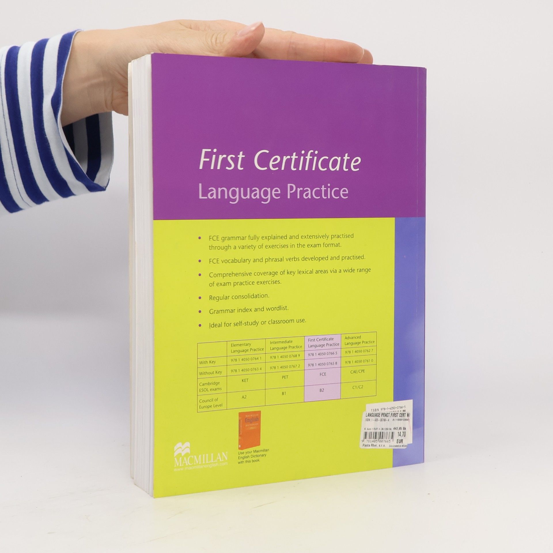 Vince Michael First certificate language practice with key. English grammar and vocabulary