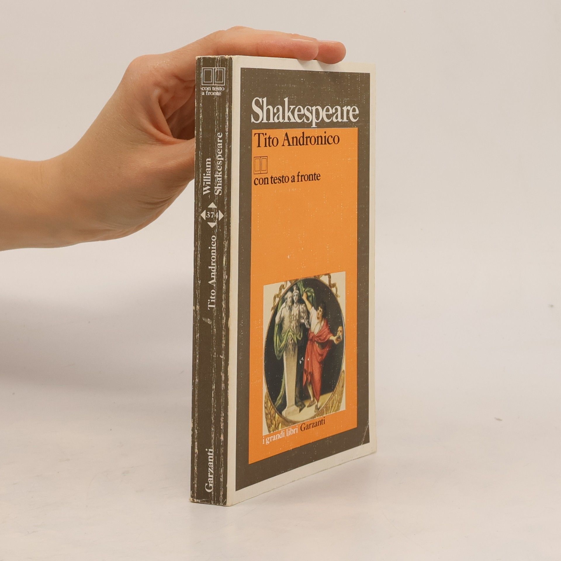 William Shakespeare I grandi libri - 374: Tito Andronico. Testo originale a fronte