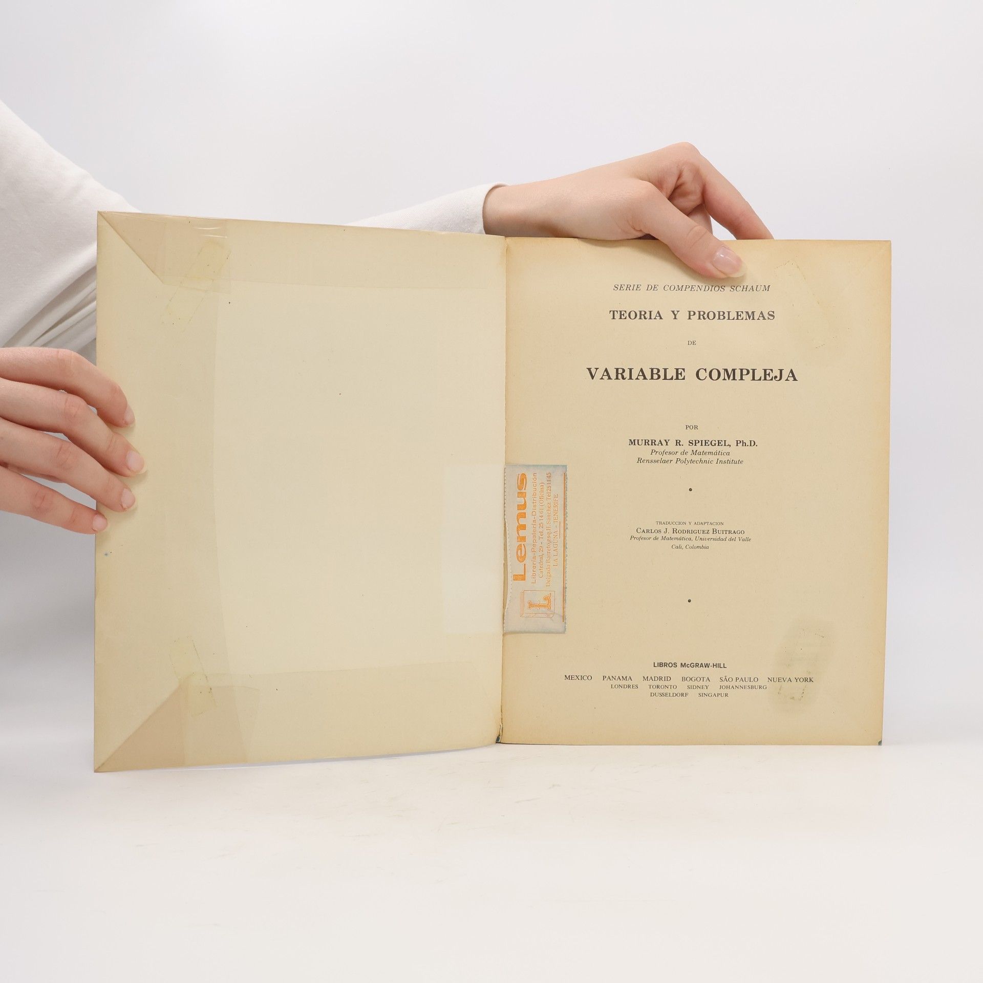 Murray R. Spiegel Variable compleja