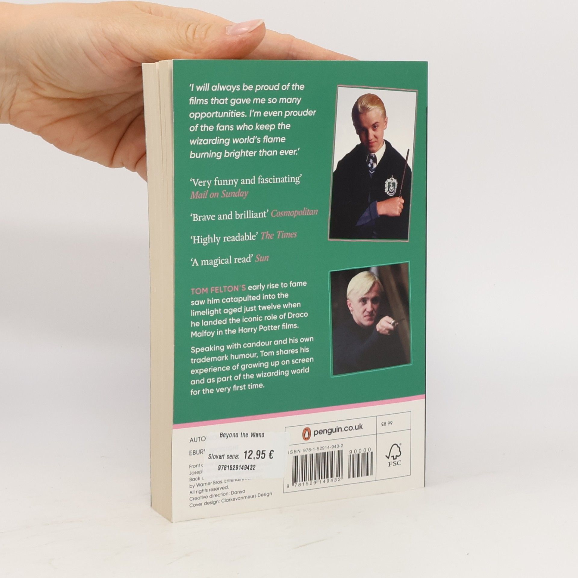 Tom Felton Beyond the Wand. The Magic and Mayhem of Growing up a Wizard
