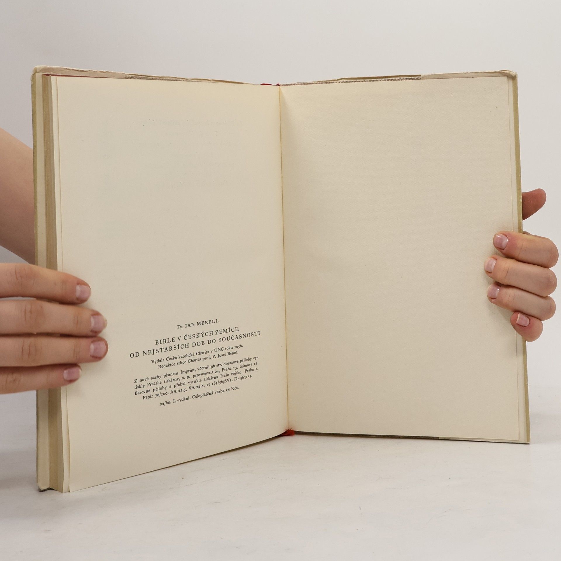 Jan Merell Bible v českých zemích od nejstarších dob do současnsti