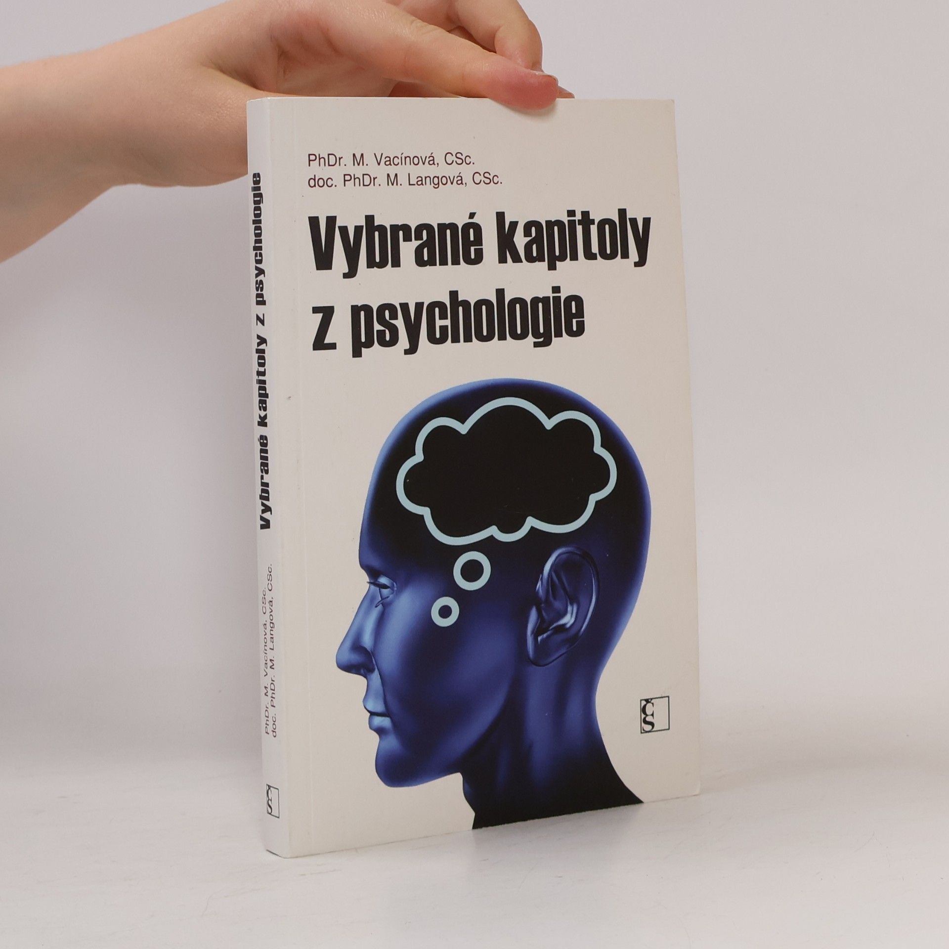 Marie Vacínová Vybrané kapitoly z psychologie