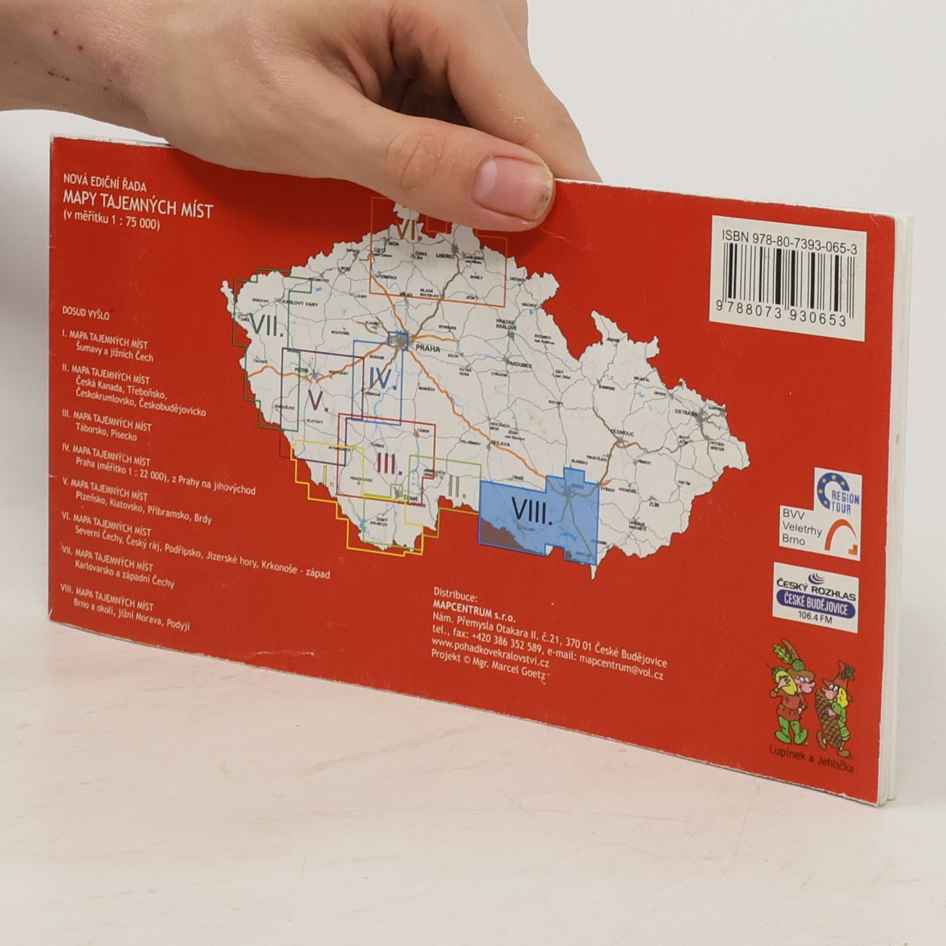 Marcel Goetz Mapa tajemných míst VIII
