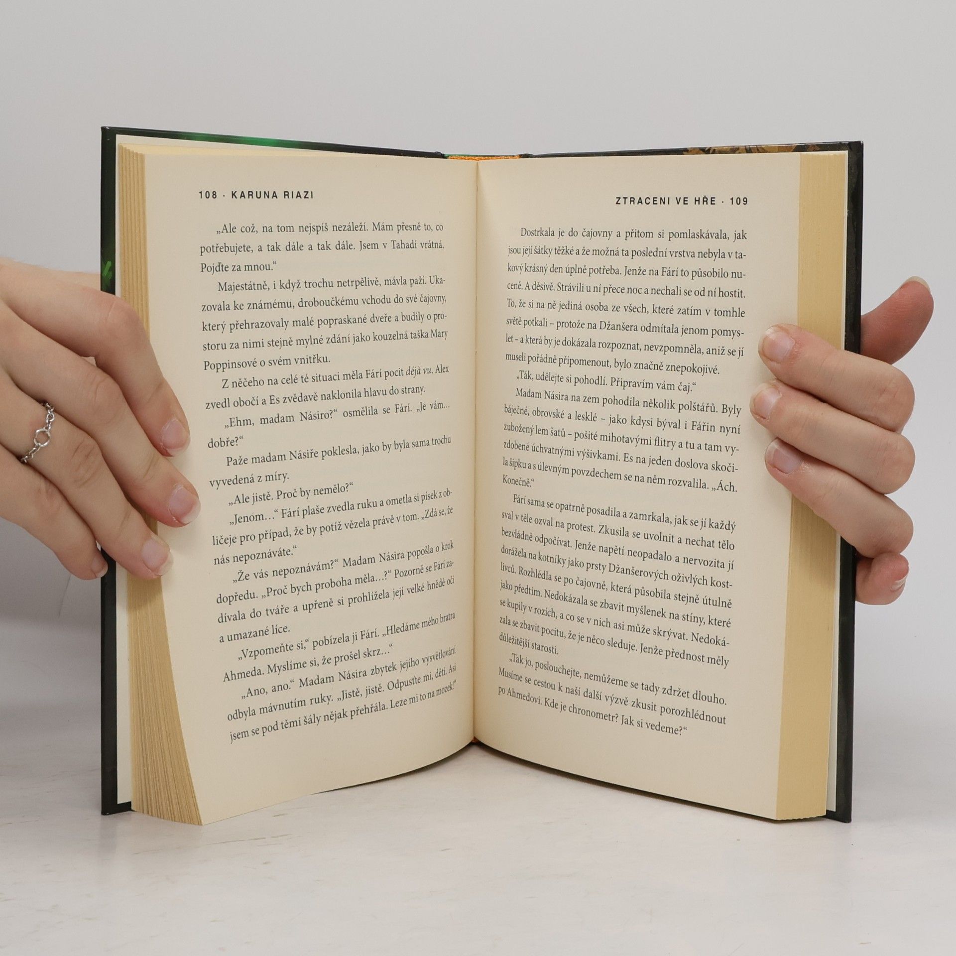Karuna Riazi Ztraceni ve hře