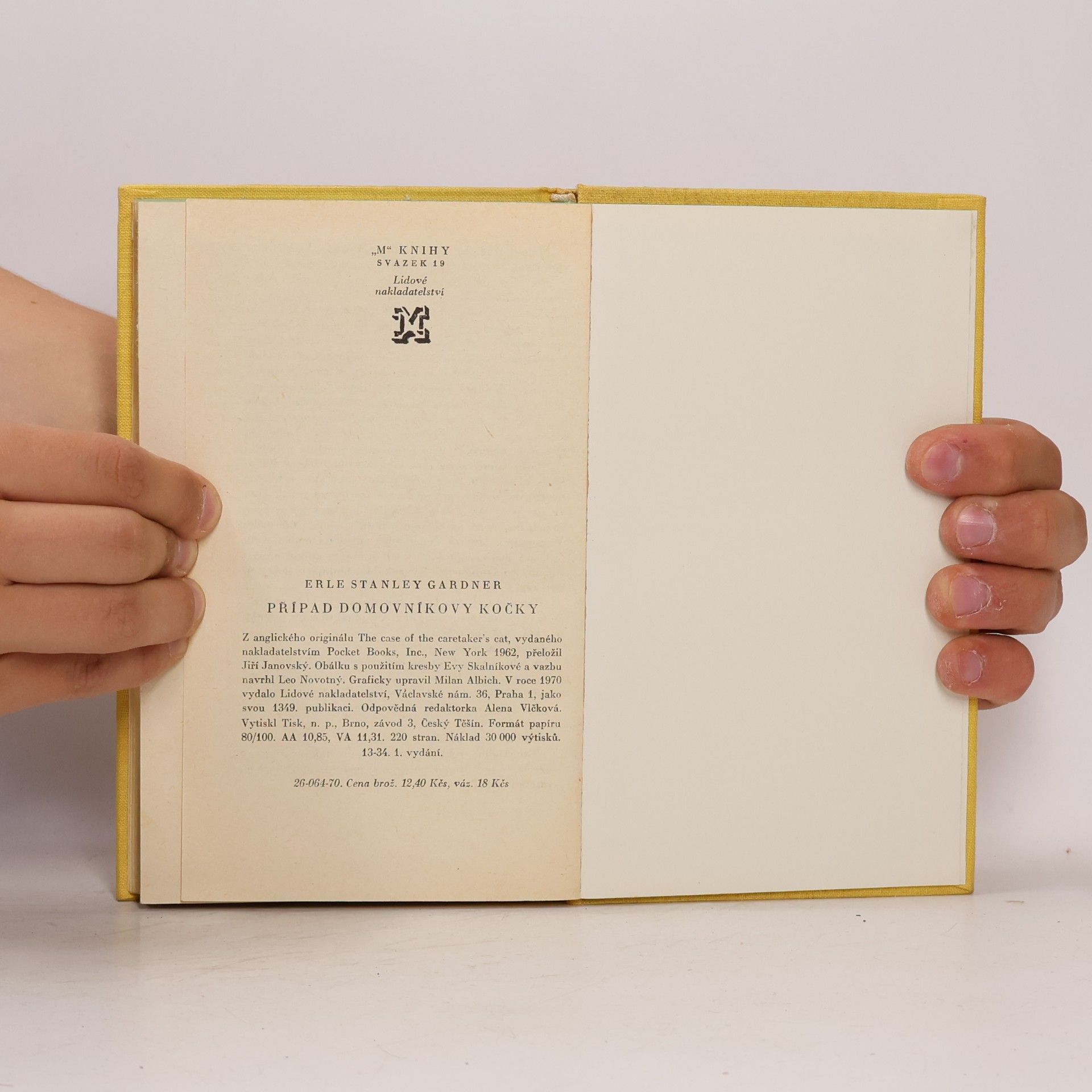 Erle Stanley Gardner Případ domovníkovy kočky