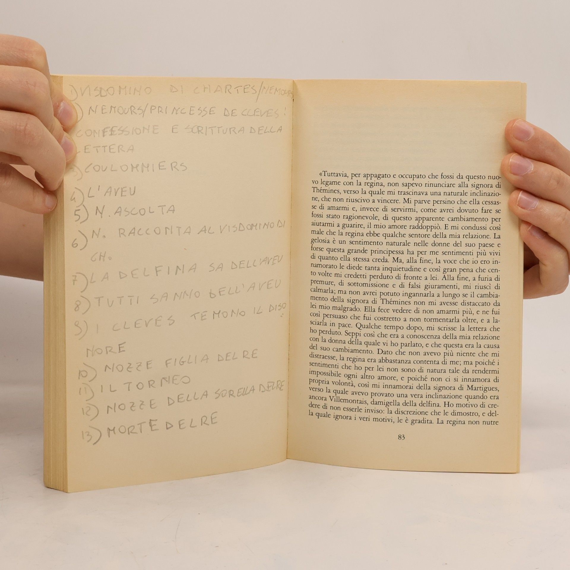 Marie-Madeleine de La Fayette I grandi libri: La principessa di Clèves
