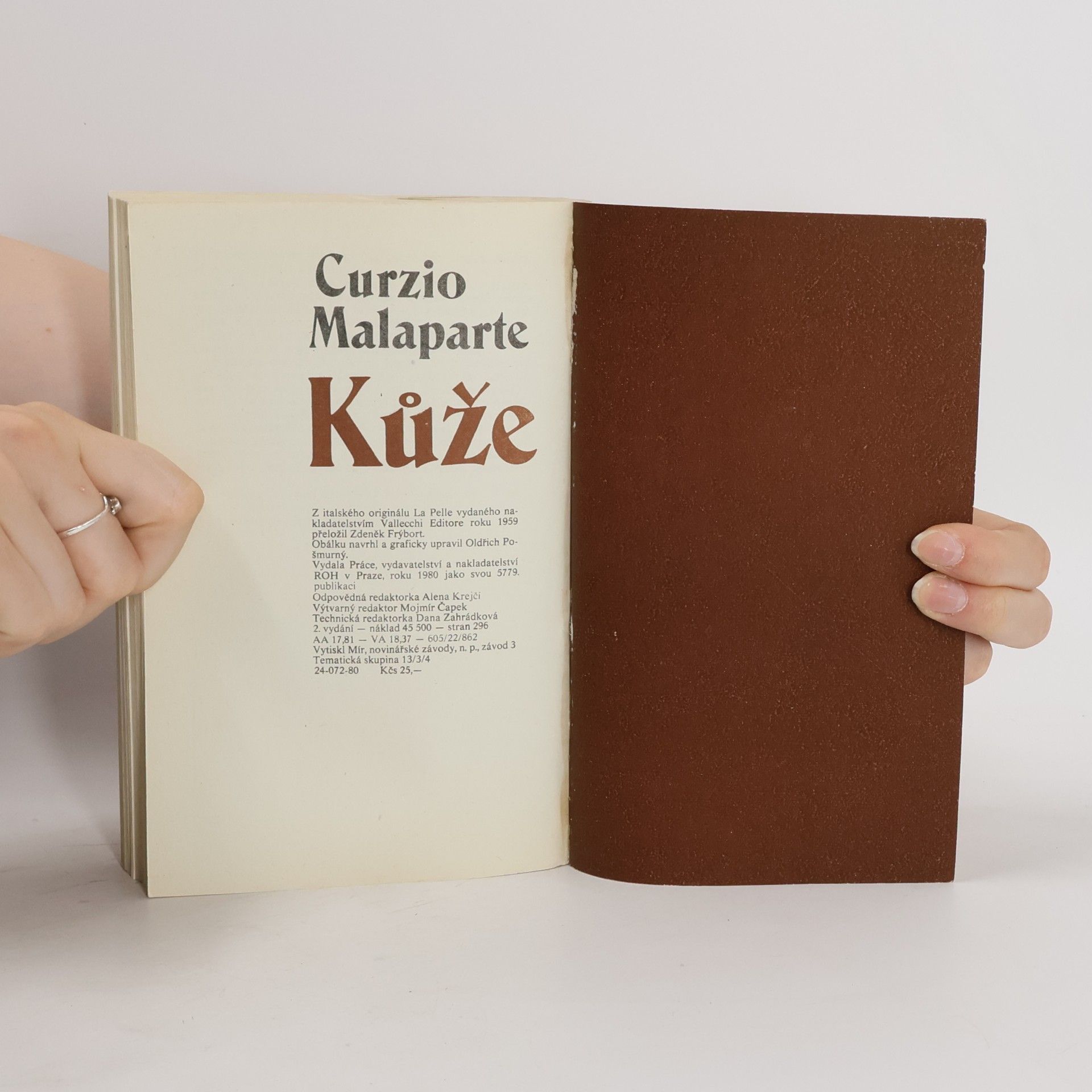 Curzio Malaparte Kůže