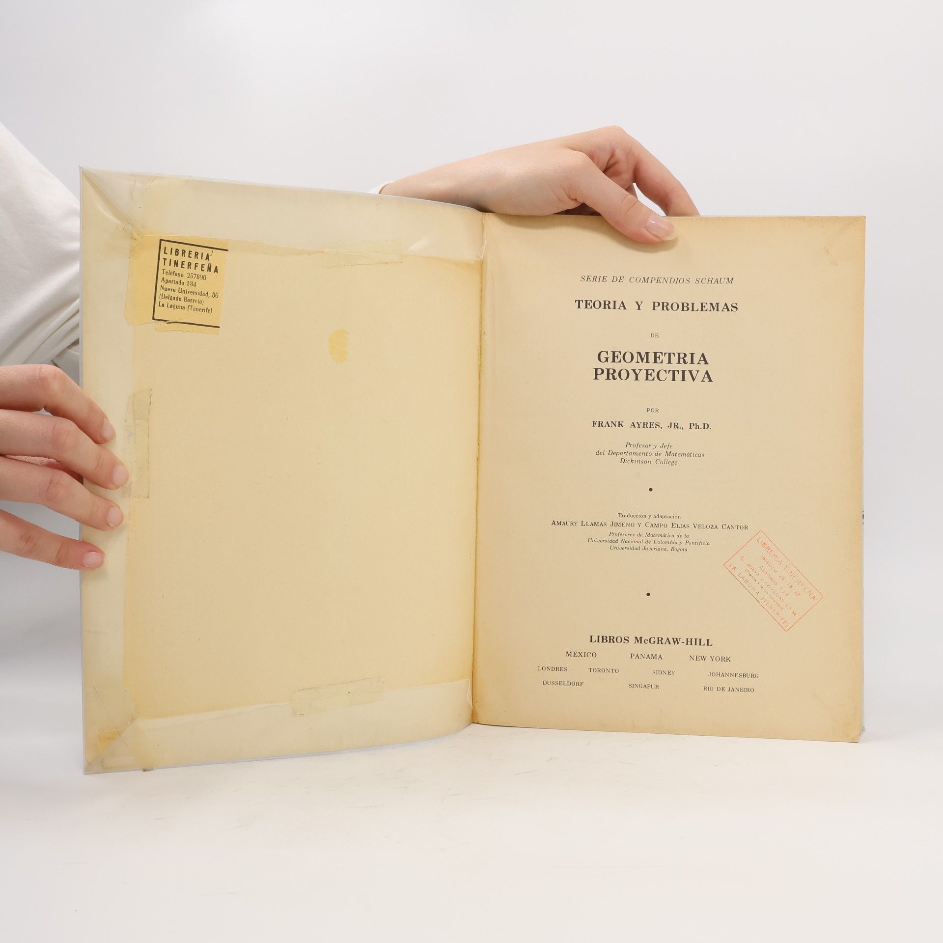 Frank Ayres Geometria proyectiva