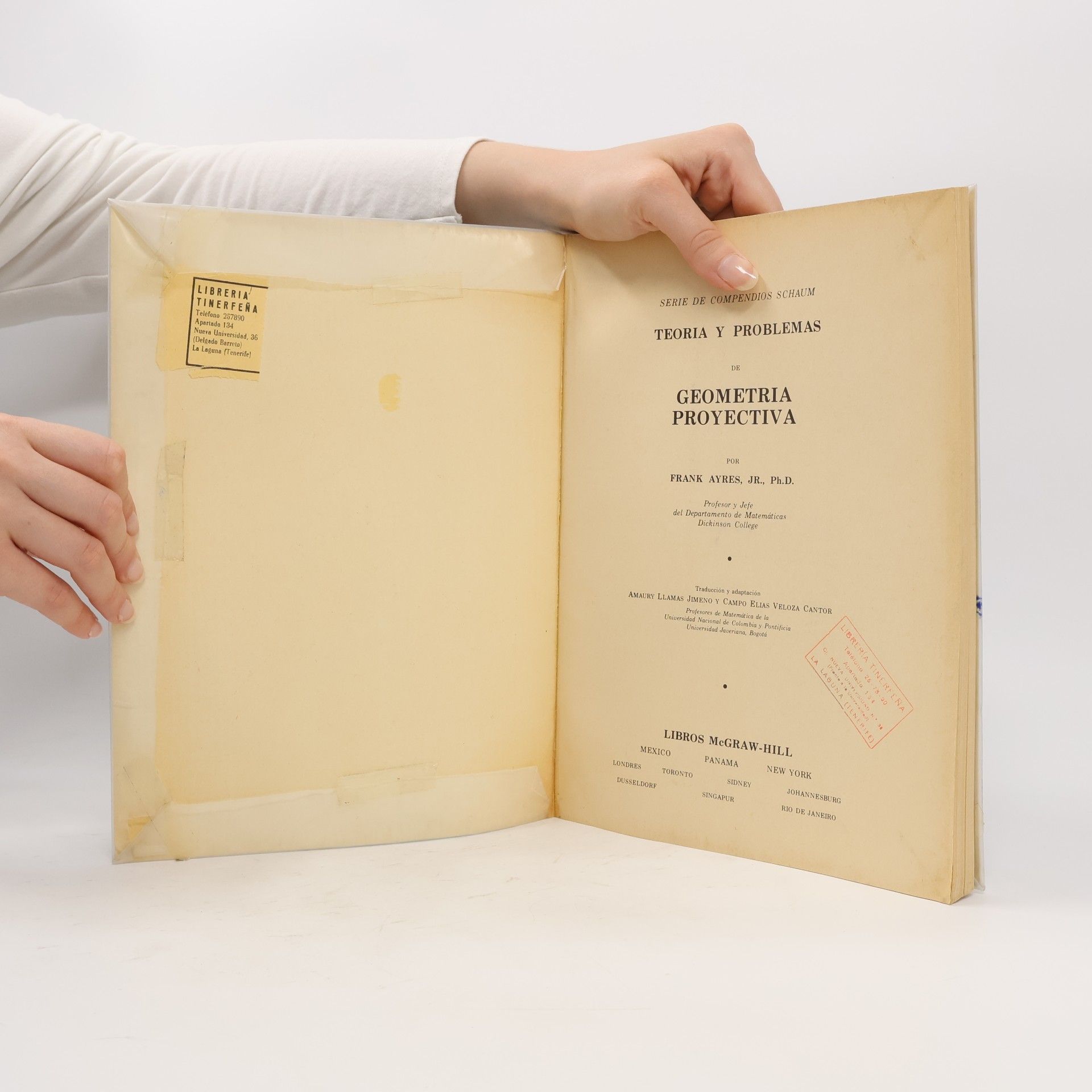 Frank Ayres Geometria proyectiva