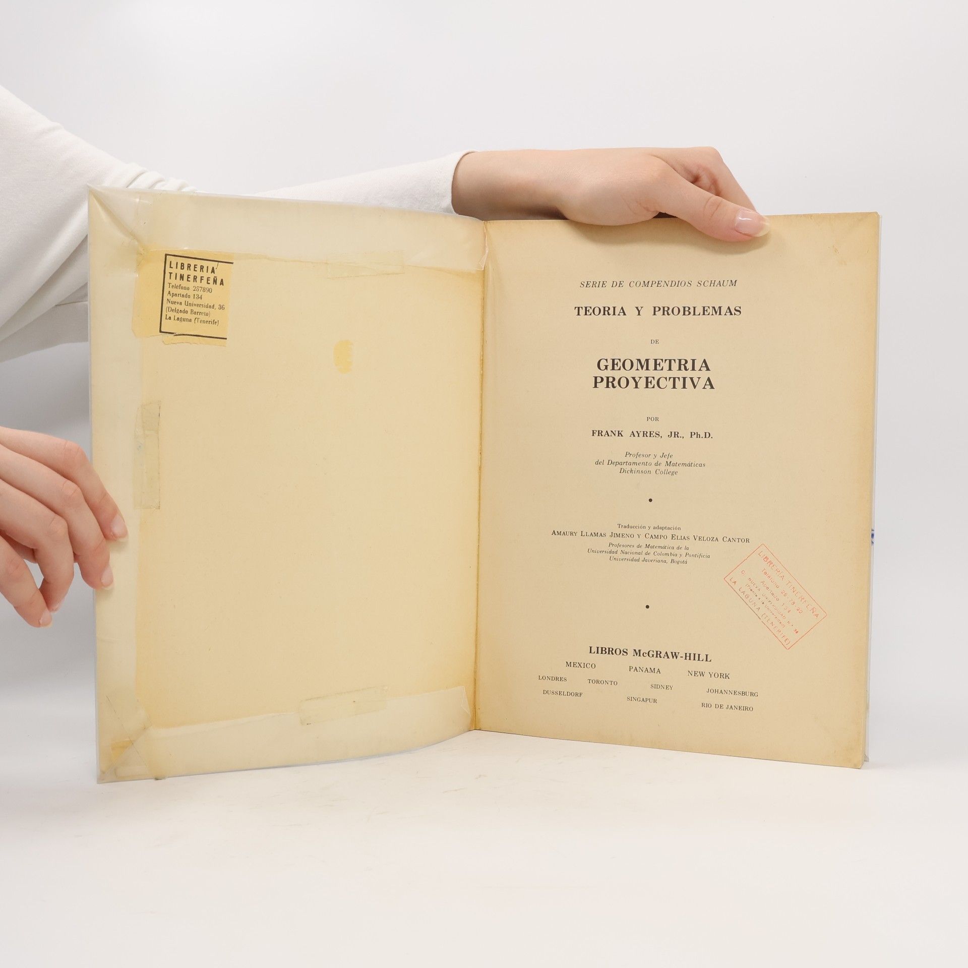 Frank Ayres Geometria proyectiva