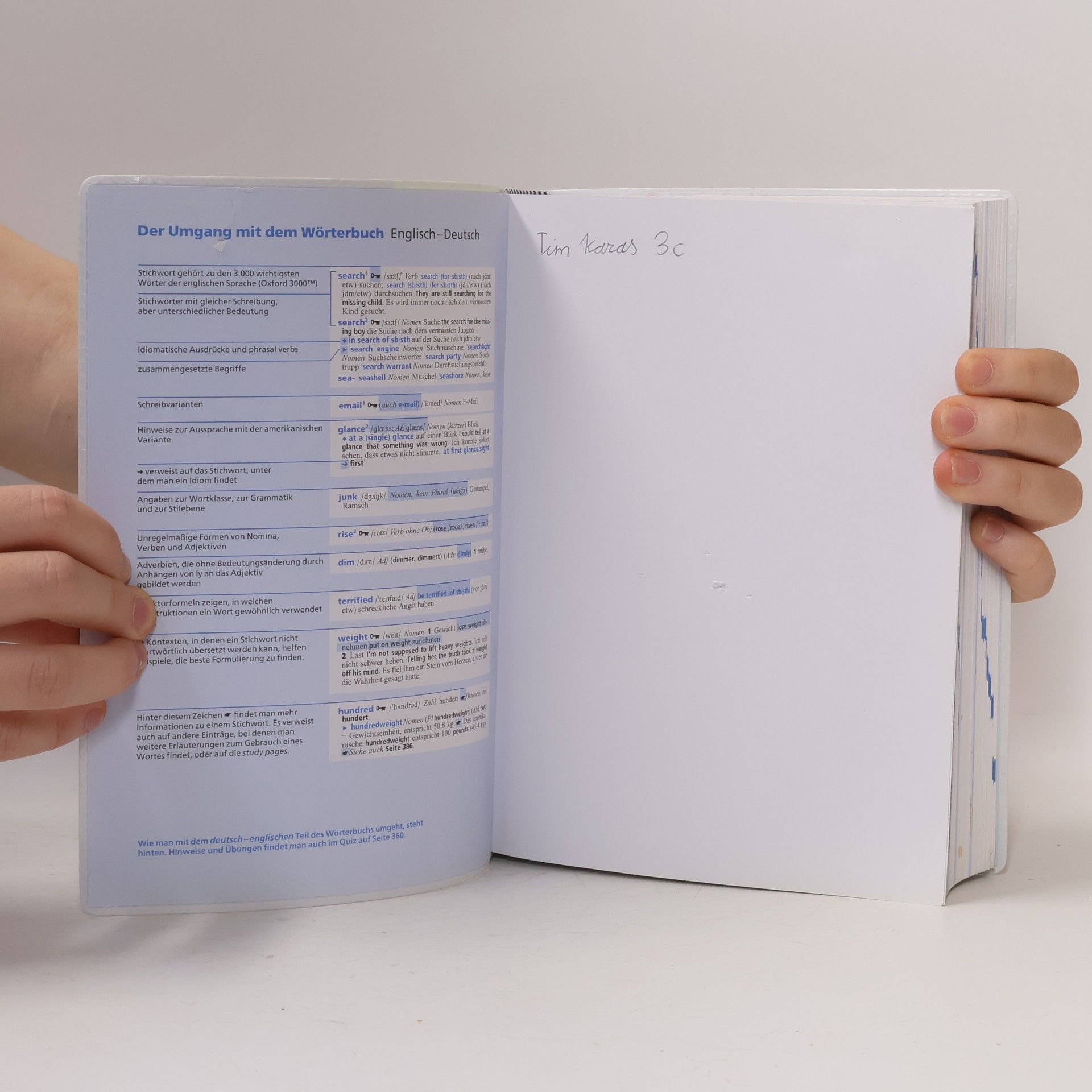 Autores varios Das Oxford Schulwörterbuch - Ausgabe 2017/A2-B1 - Wörterbuch
