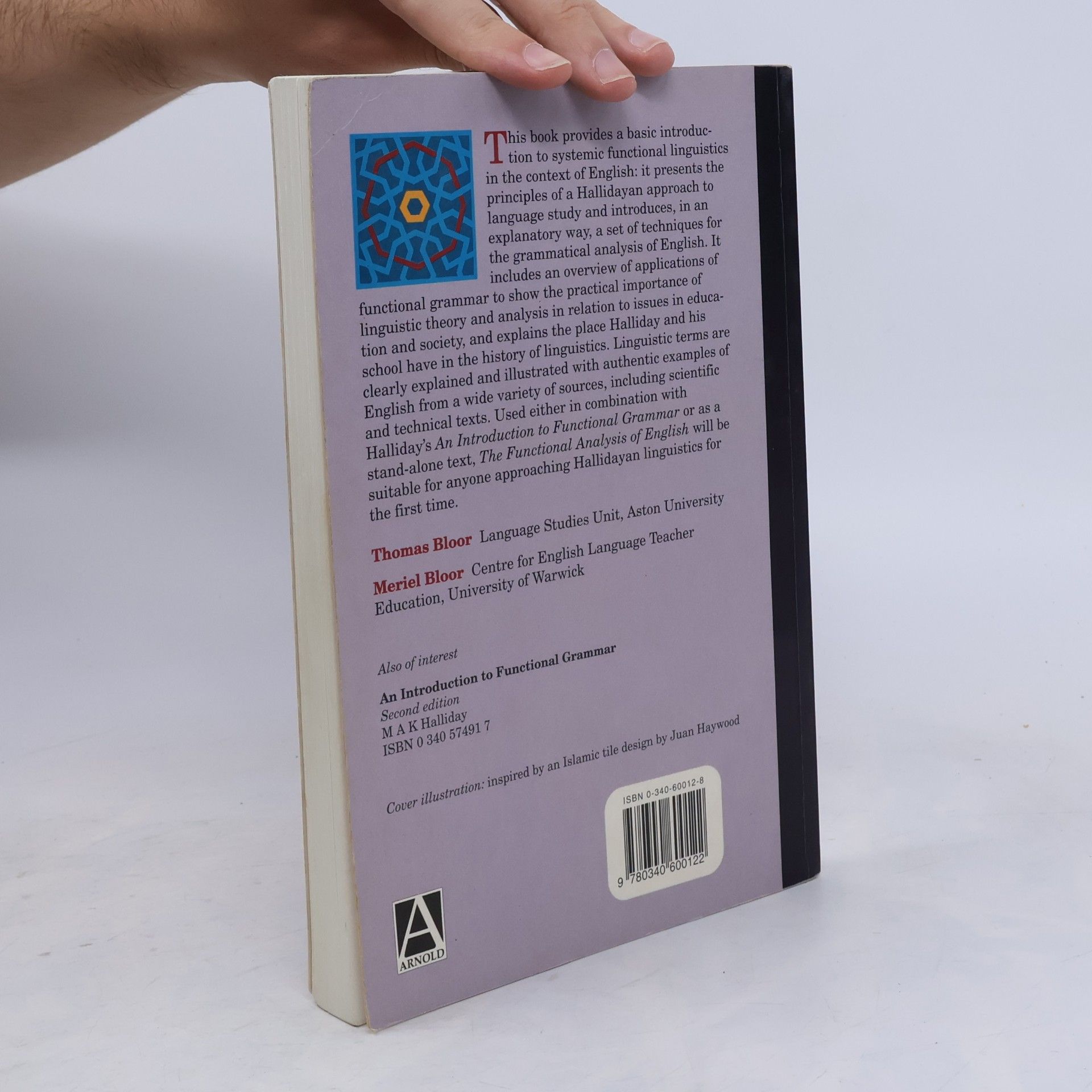 Thomas Bloor The Functional Analysis of English