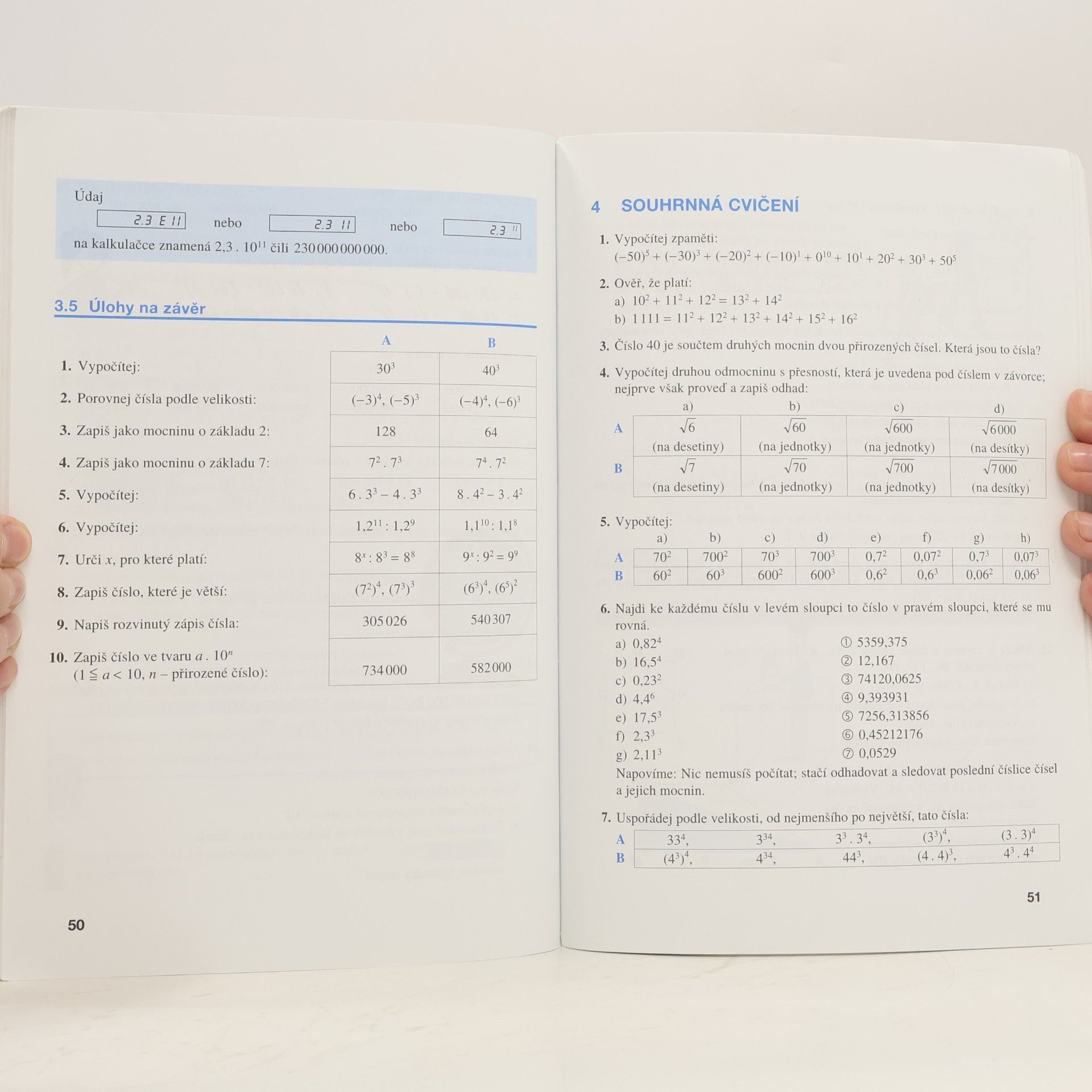 Oldřich Odvárko Matematika pro 8. ročník základní školy, 1. díl