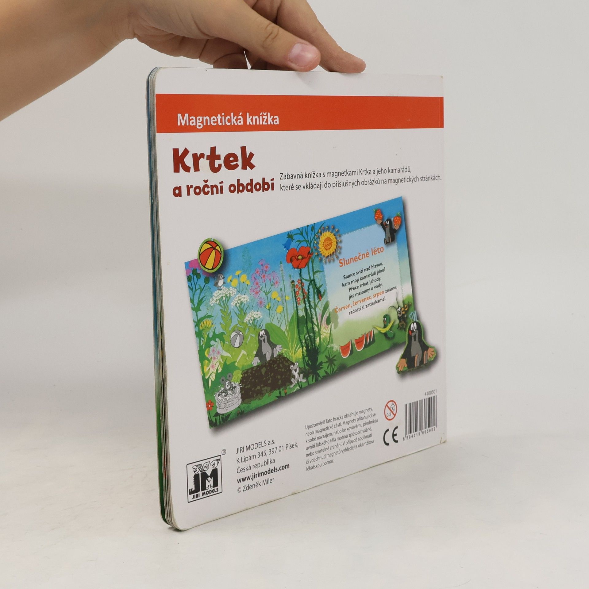 Zdeněk Miler Krtek a roční období. Magnetická knížka