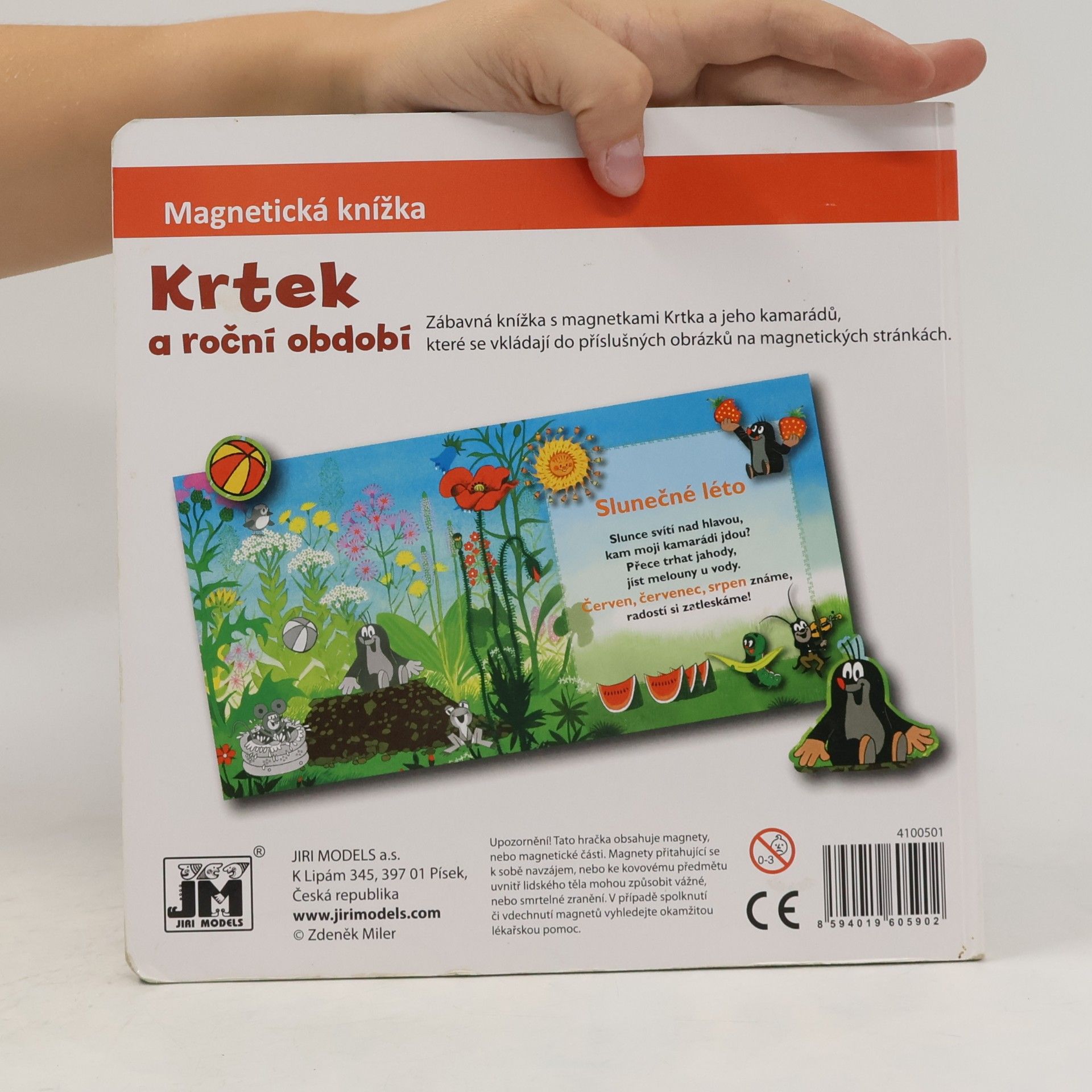 Zdeněk Miler Krtek a roční období. Magnetická knížka