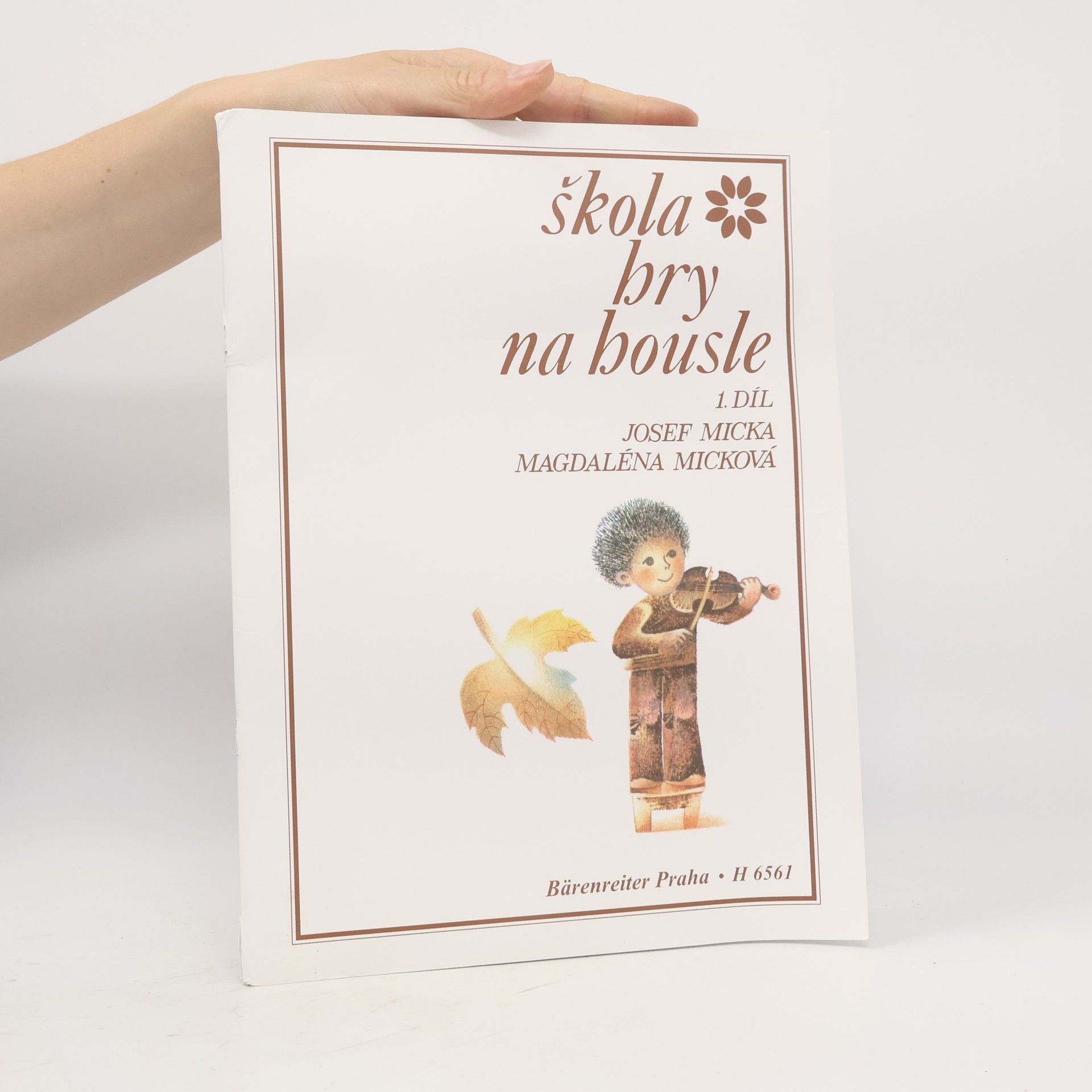 Josef Ladislav Micka Škola hry na housle 1