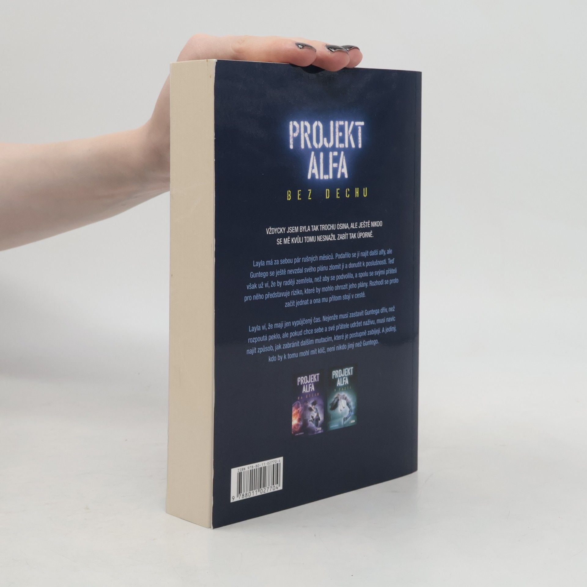Lenka Dostálová Projekt Alfa. Bez dechu
