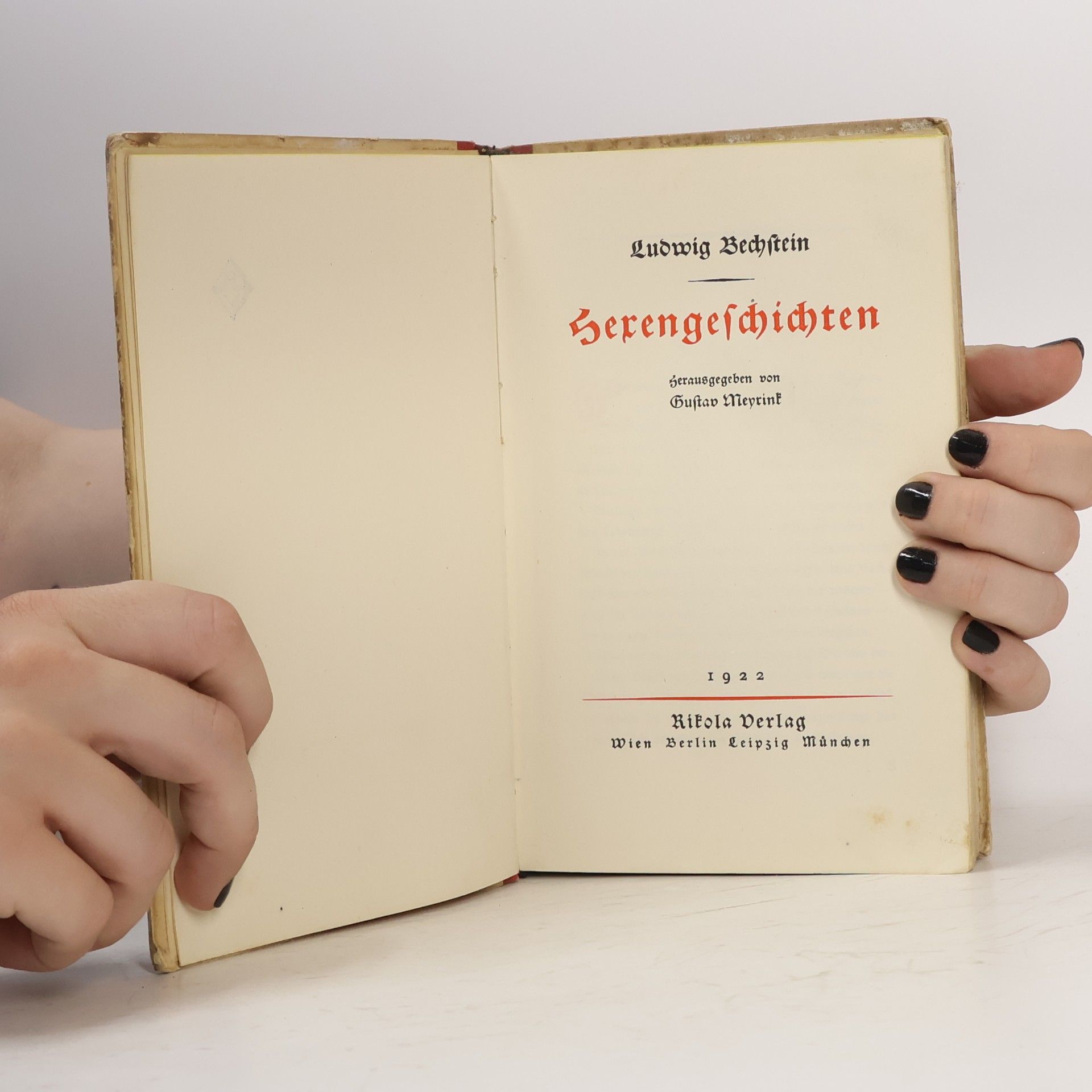 Ludwig Bechstein Herengeschichten