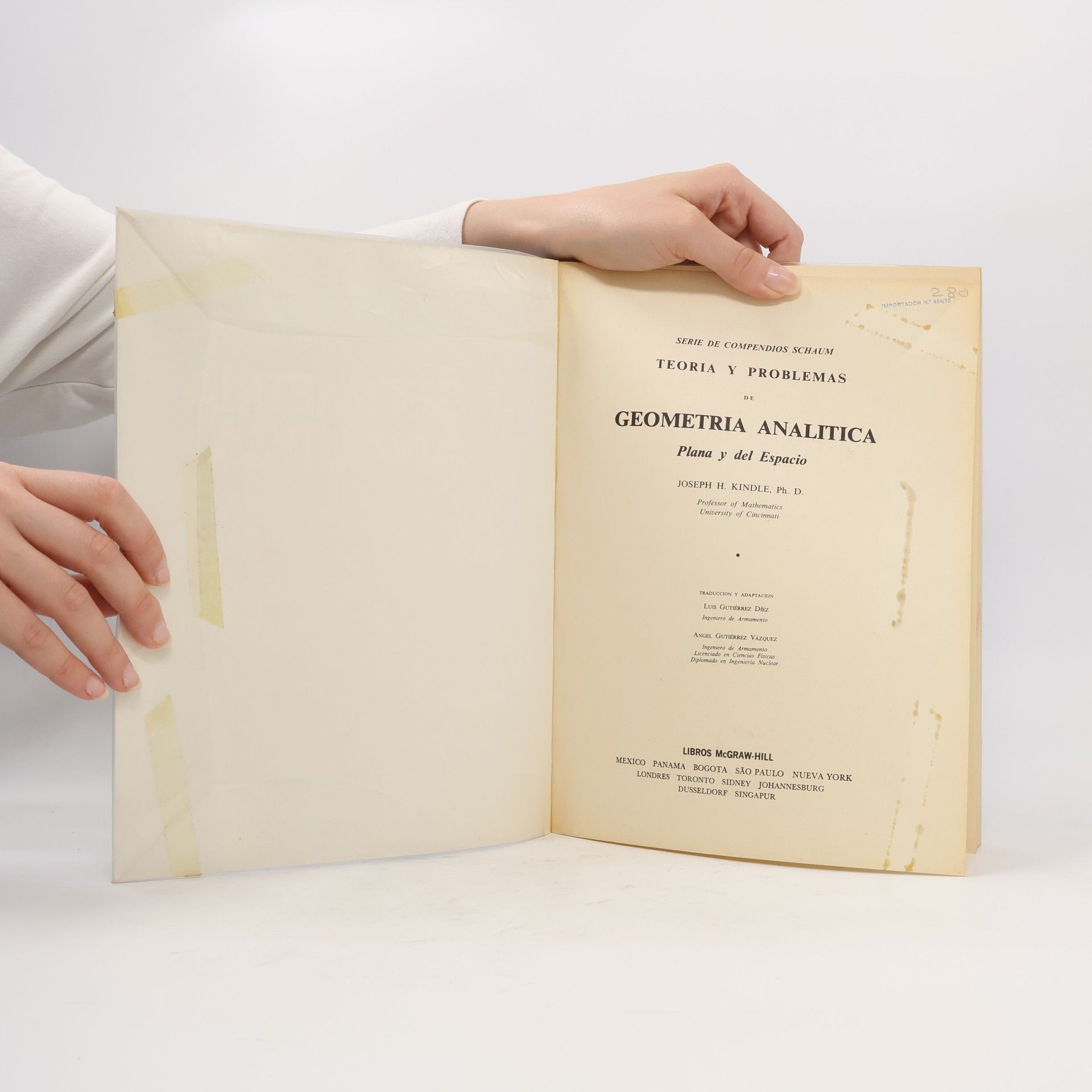 Joseph H. Kindle Geometria analitica