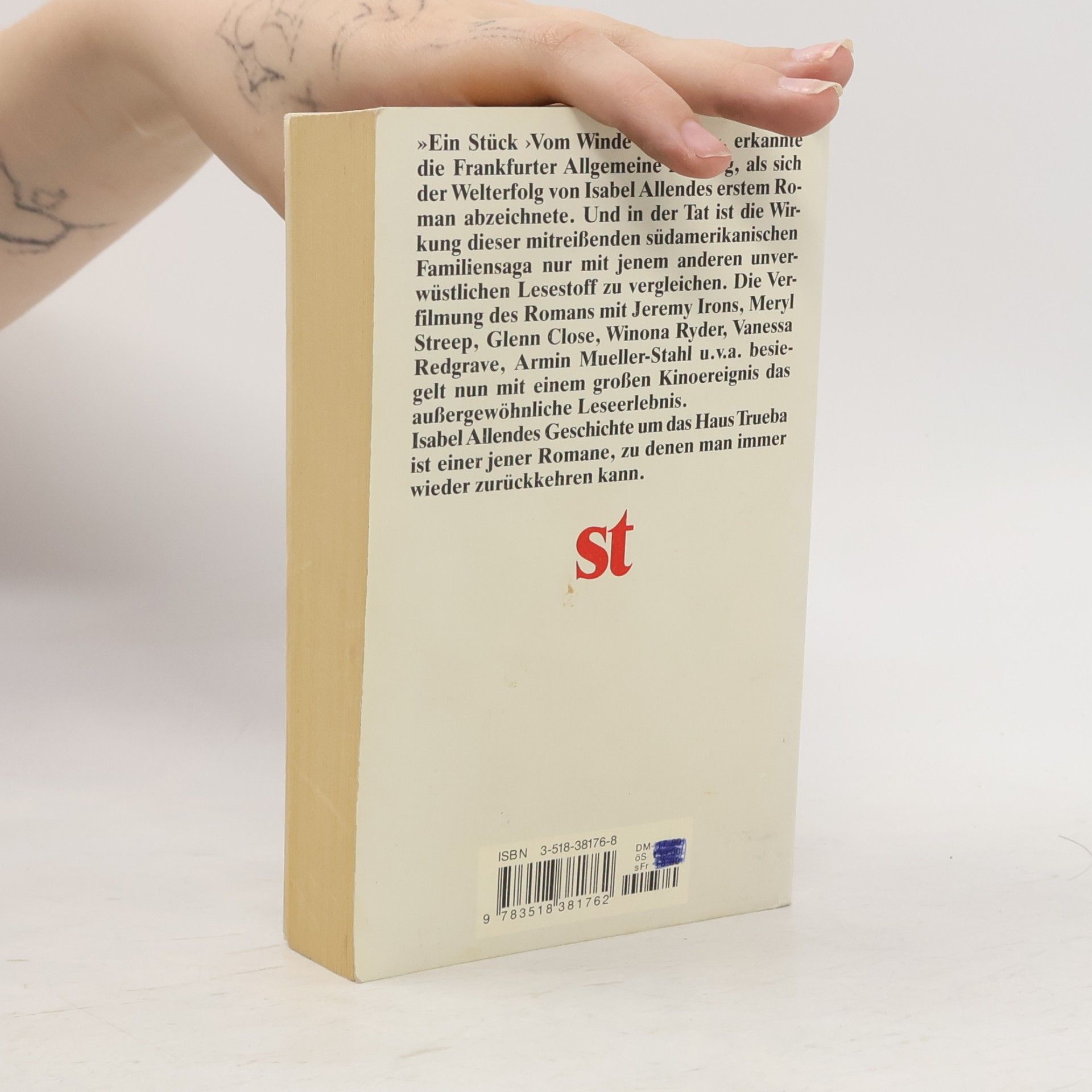 Isabel Allende Das Geisterhaus : Roman
