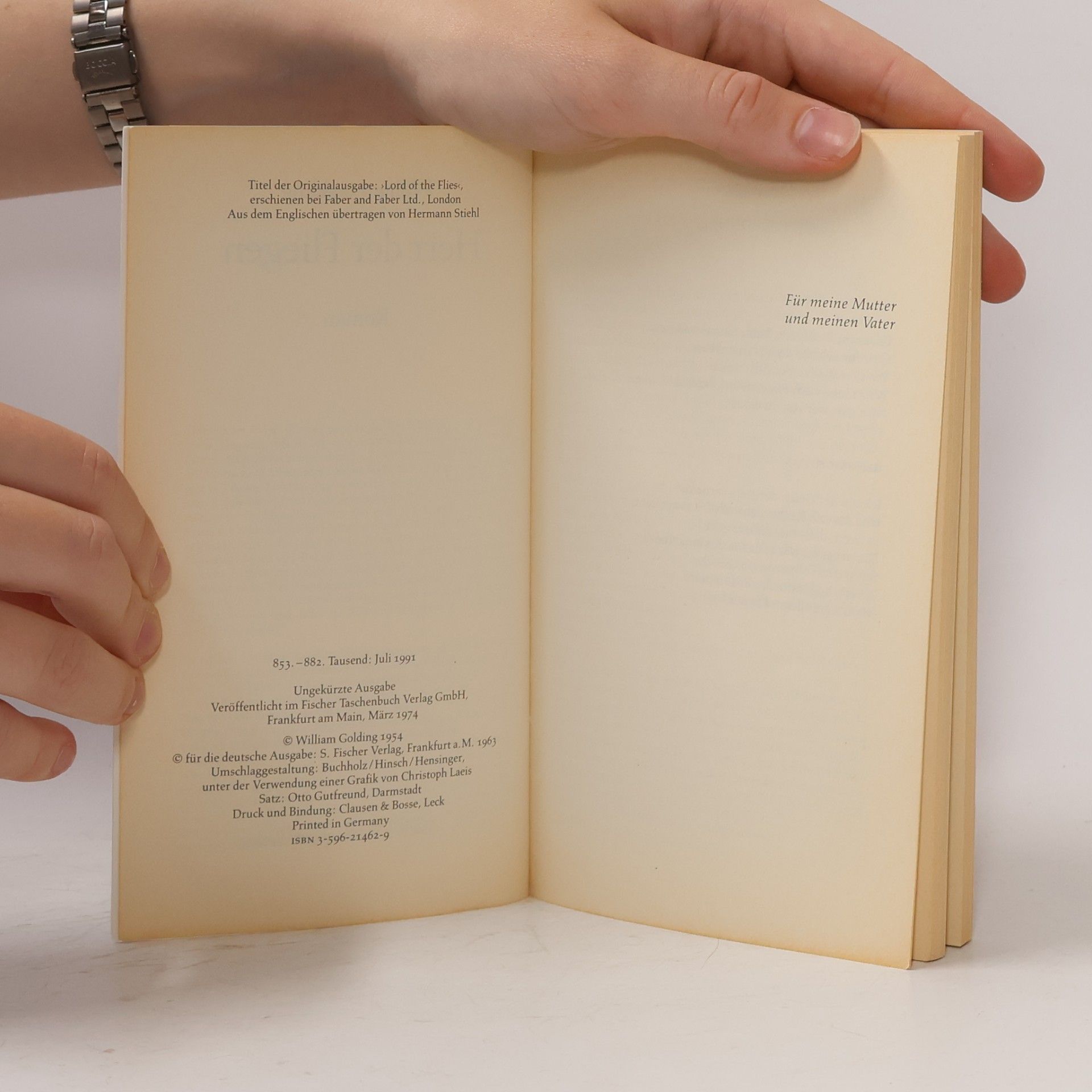 William Golding Herr der Fliegen